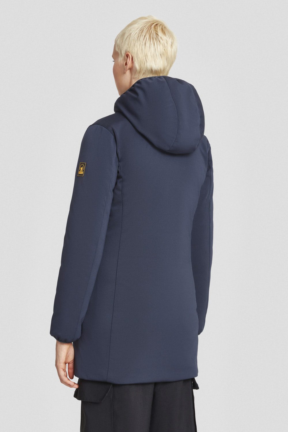 ciesse-outdoor-softshelljacke-lang-blau-wasserdicht-kapuze image 4