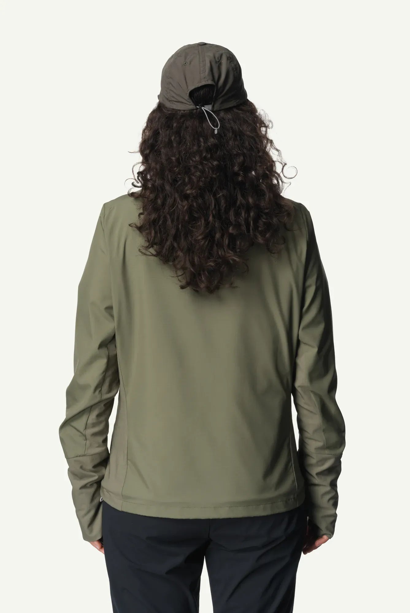 houdini-pace-wind-jacket-damen-sage-green-windabweisend image 6