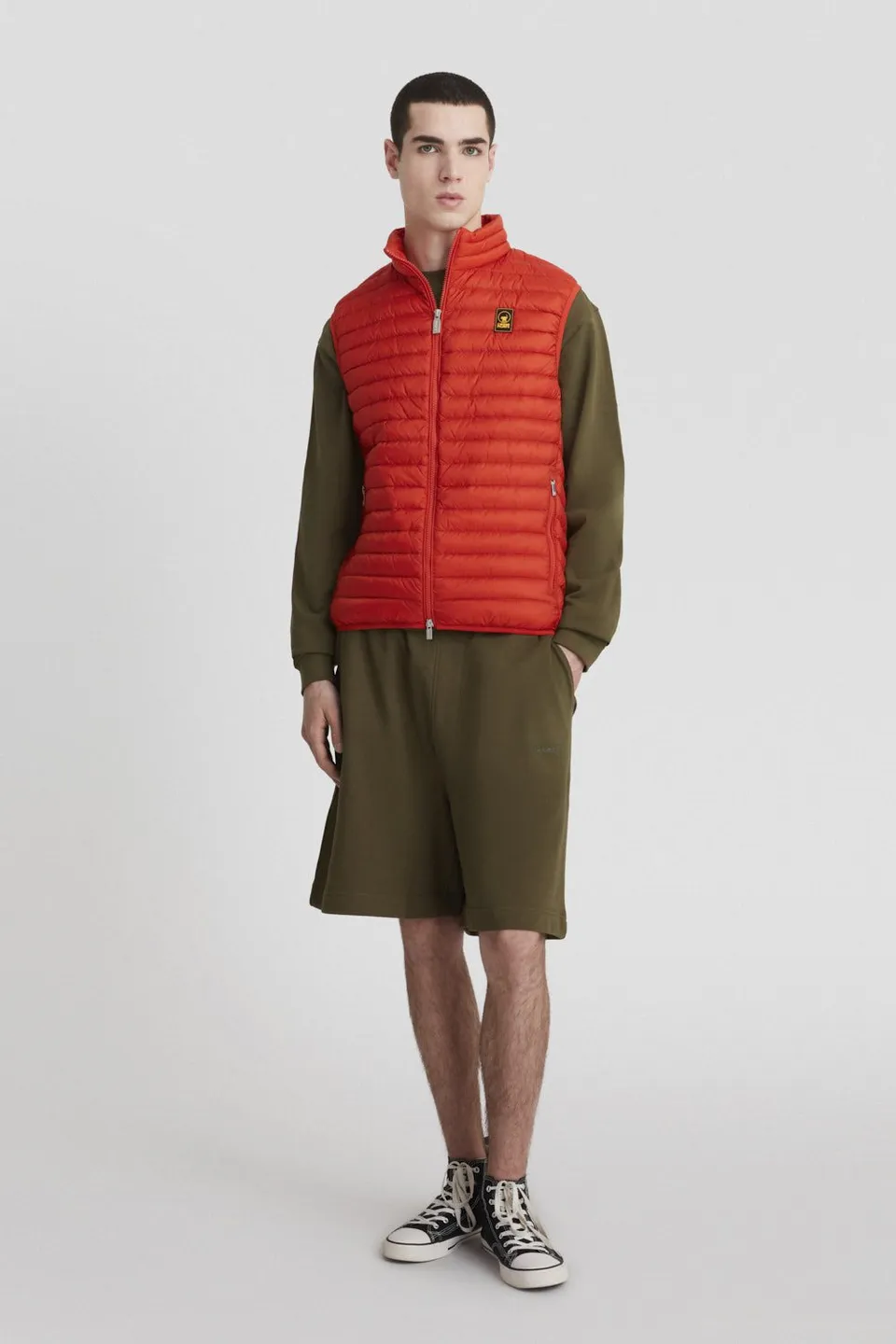 ciesse-outdoor-daunenweste-rot-rmellos-dwr-echt-daune image 1