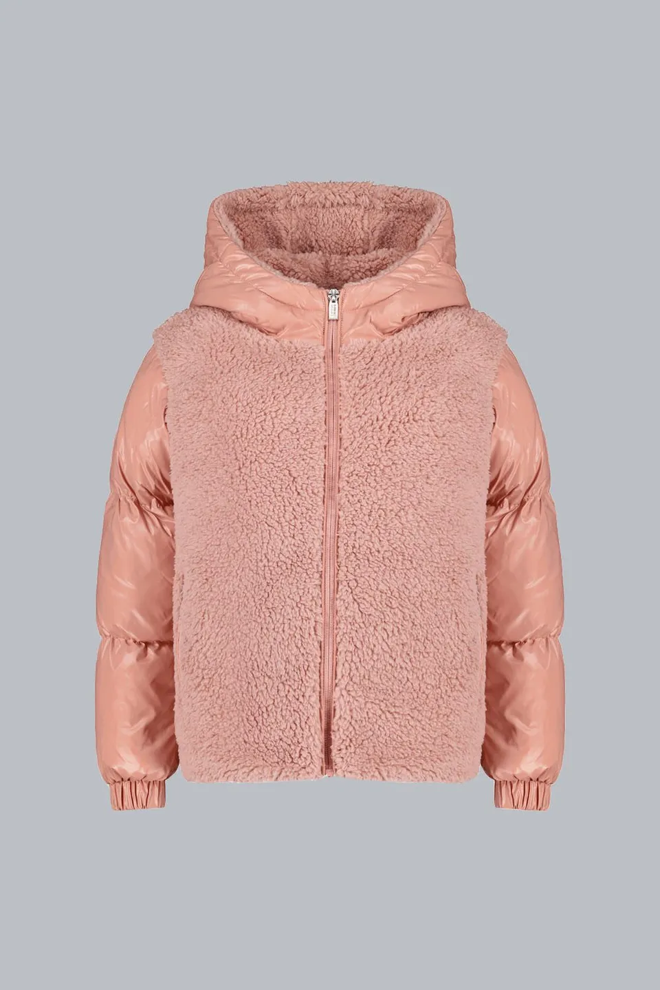 ciesse-outdoor-jonney-daunenjacke-m-dchen-rosa-teddy-hybrid image 1