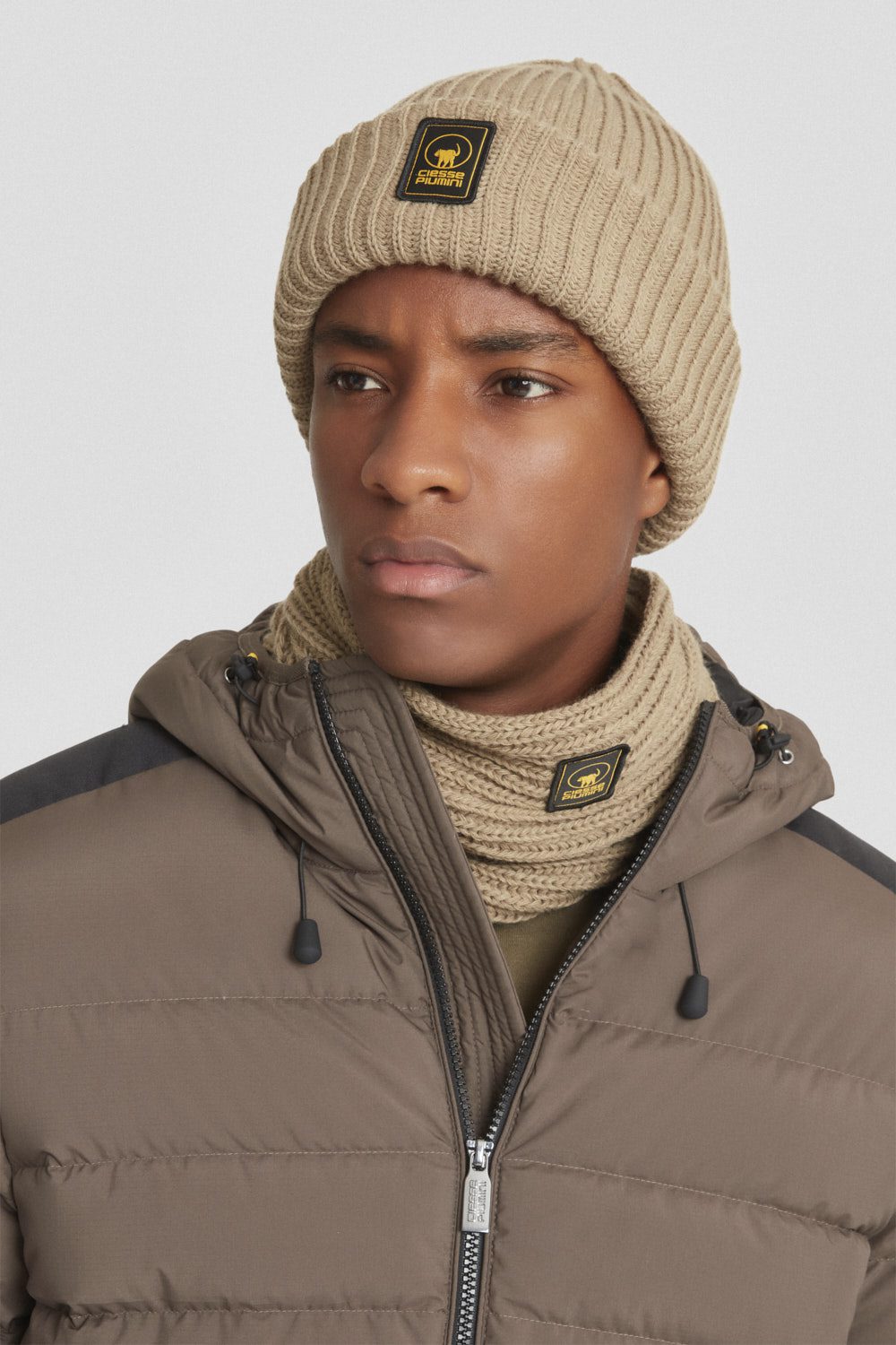ciesse-outdoor-strickm-tze-beige-rippstrick-unisex-acryl image 3
