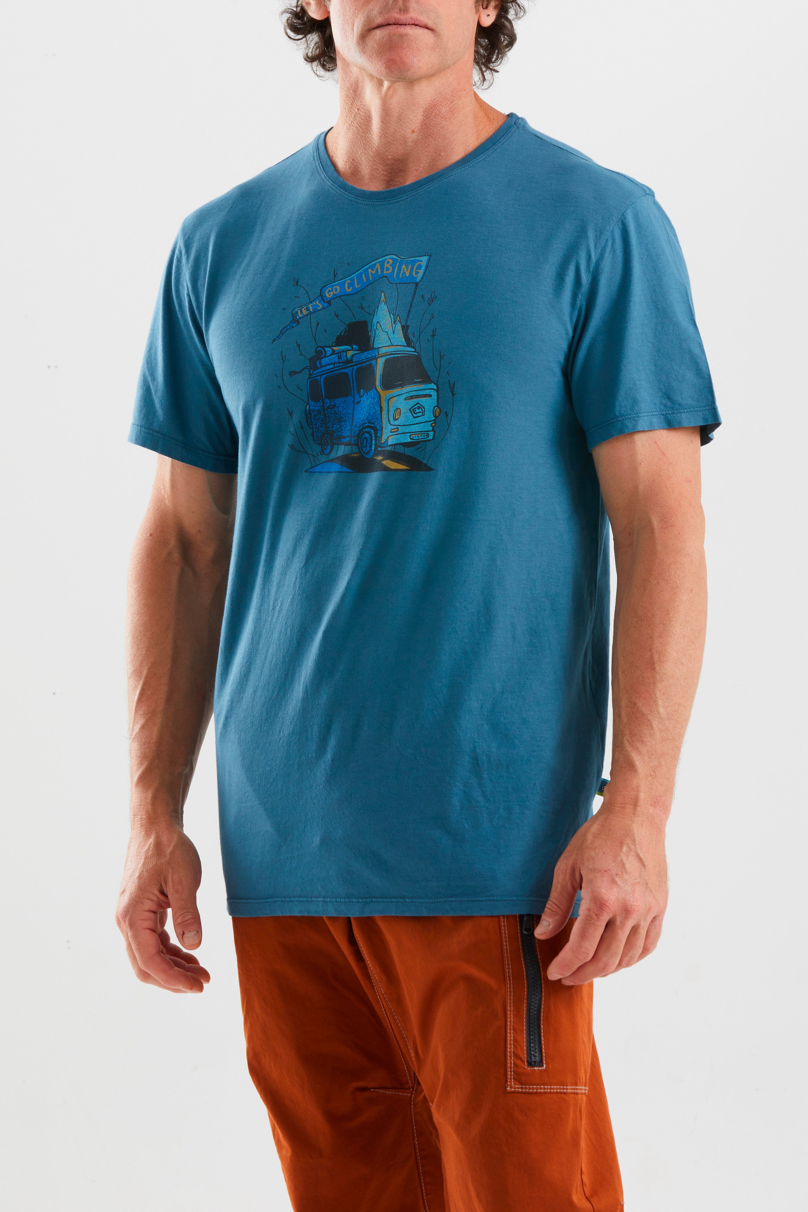 e9-furgo-t-shirt-agave-829-regular-fit-bio-baumwolle image 1
