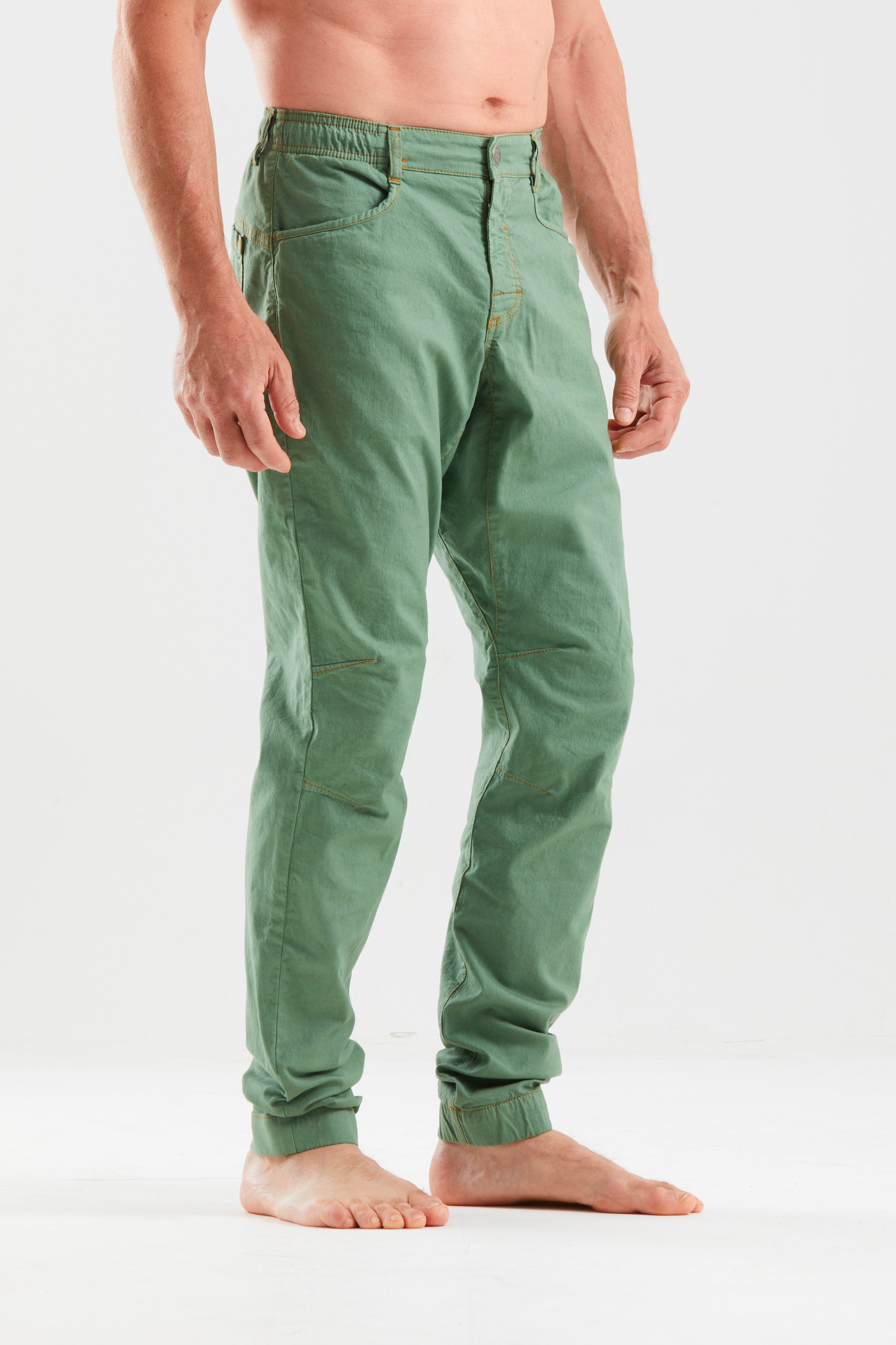 e9-ape9-kletterhose-agave-leinen-bio-baumwolle-skinny image 1
