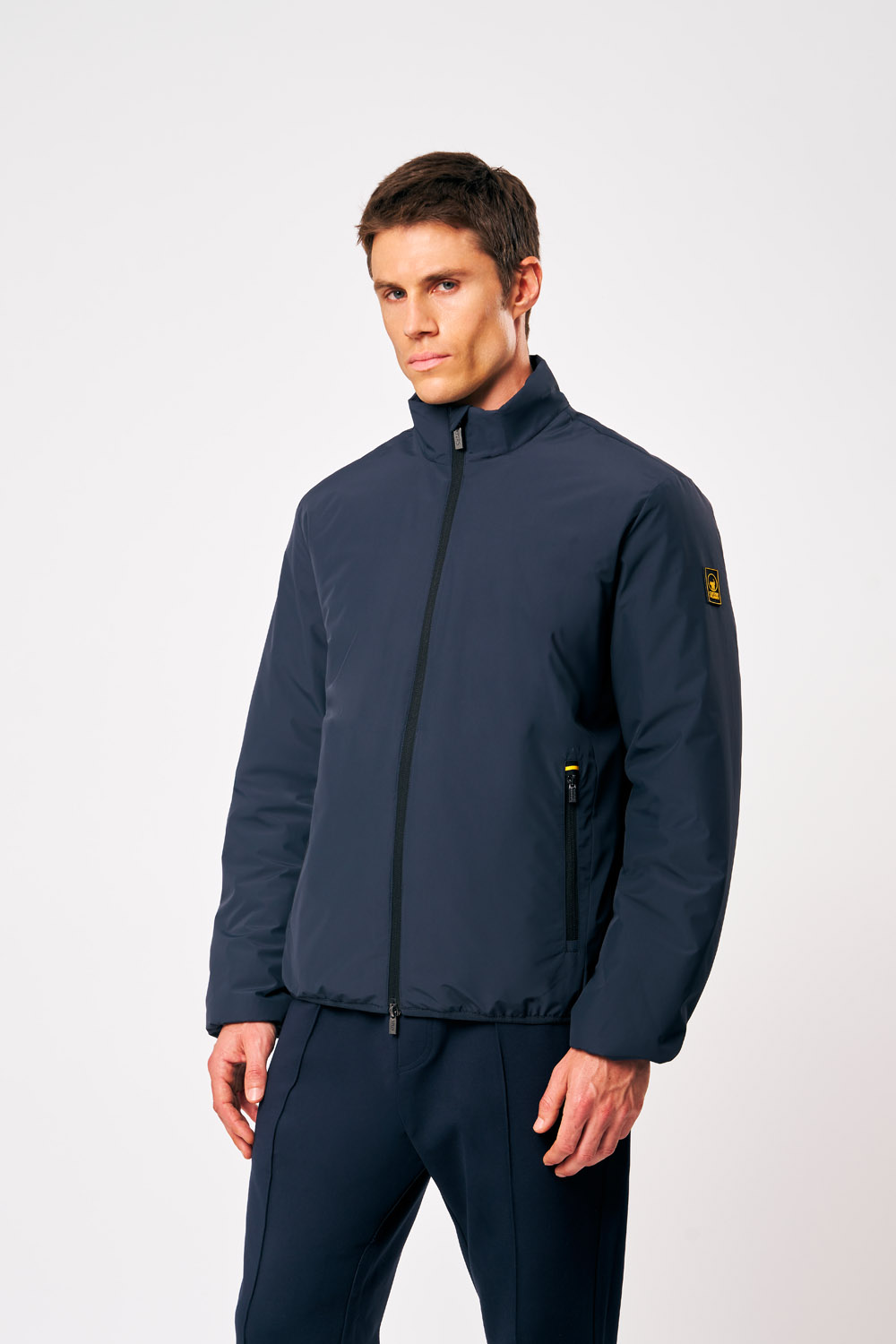 ciesse-outdoor-titano-bikerjacke-herren-blau-wattiert image 3
