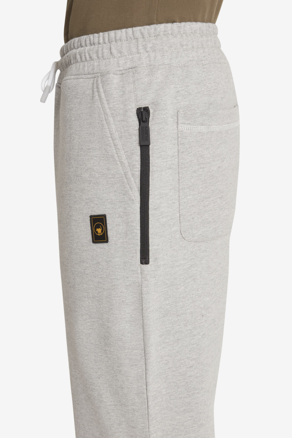 ciesse-pantaloni-flax-4-0-hose-grau-melange-baumwolle image 3