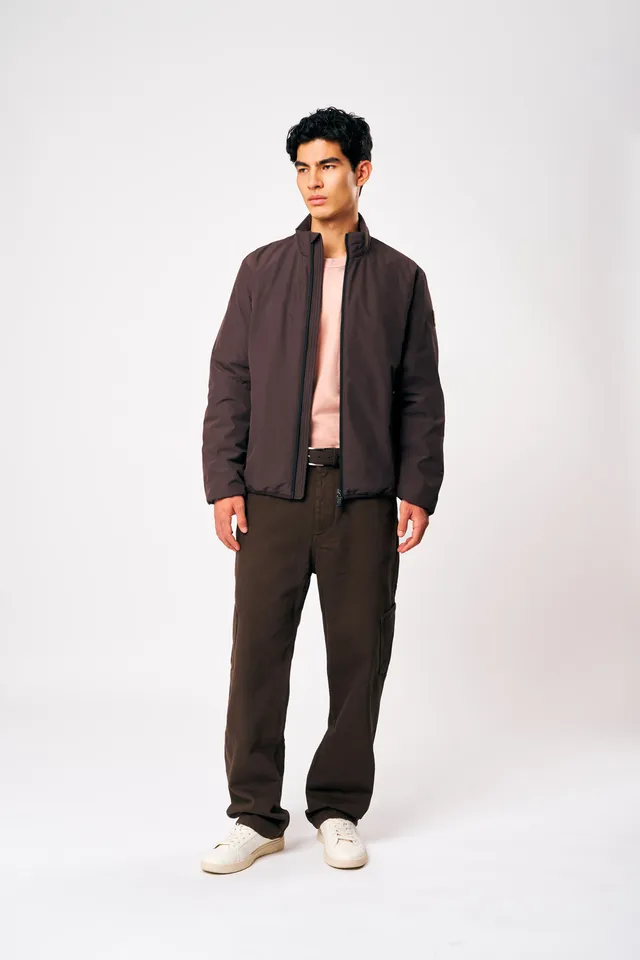 ciesse-outdoor-titano-biker-winterjacke-braun-gef-ttert-dwr image 1