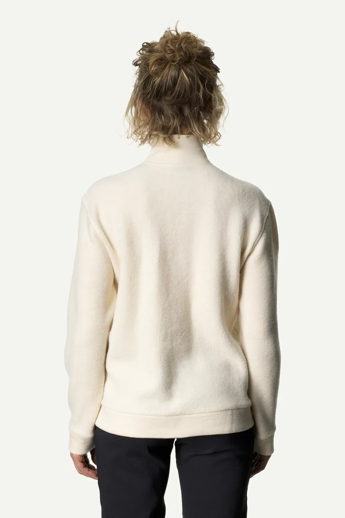 houdini-alto-w-s-half-zip-fleece-damen-sugar-snow-merino-tencel image 5