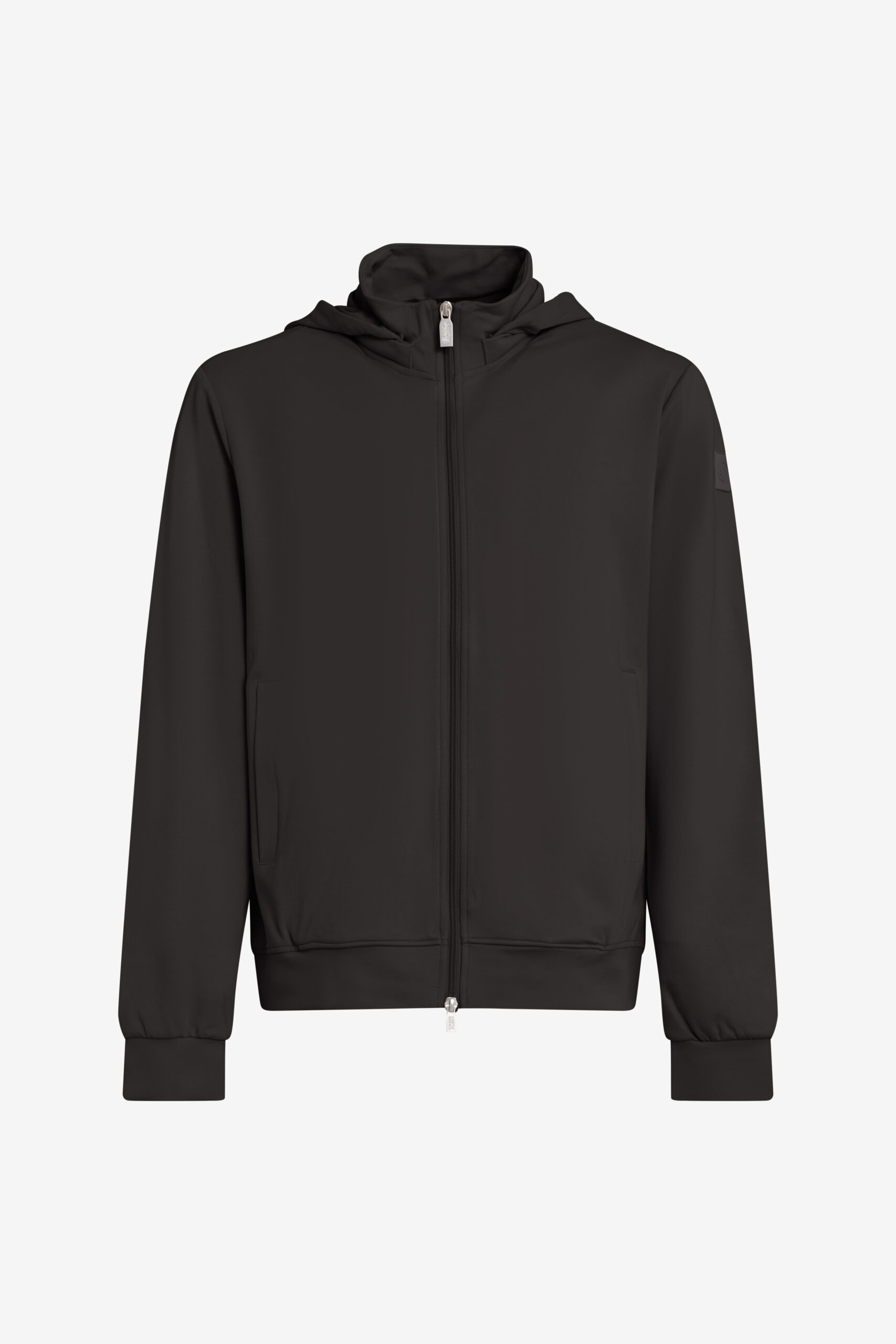 ciesse-naku-full-zip-hoodie-herren-schwarz-abnehmbare-kapuze image 5