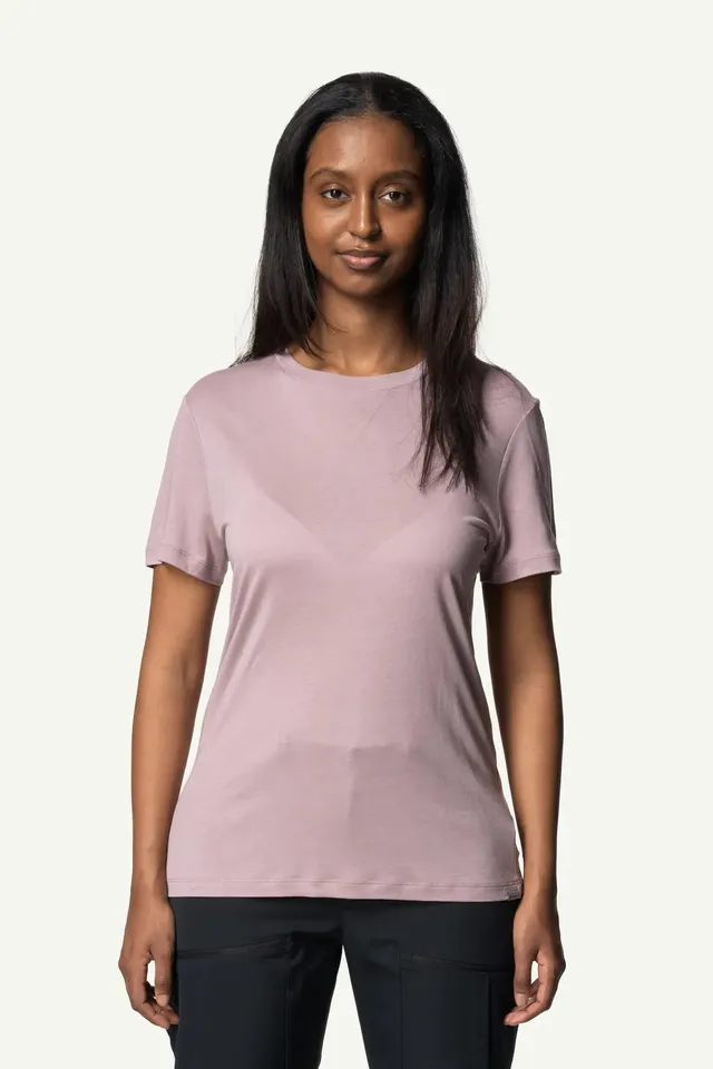 houdini-tree-tee-t-shirt-damen-true-black-tencel image 1