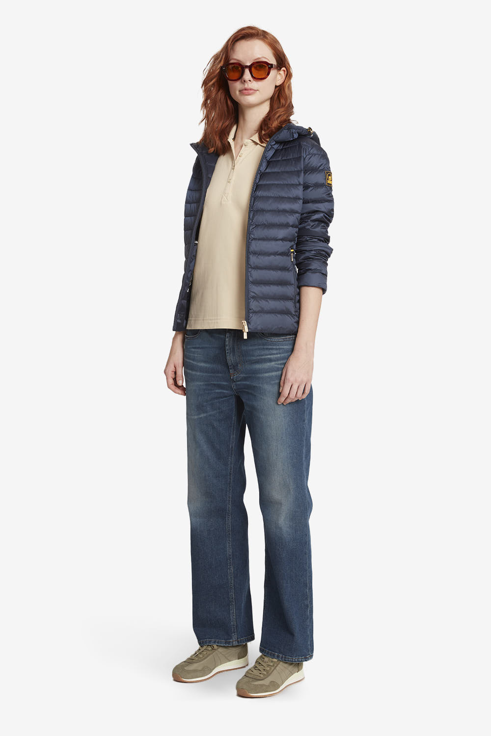 ciesse-carrie-2-0-daunenjacke-dunkelblau-damen-kapuze-800-fill image 2