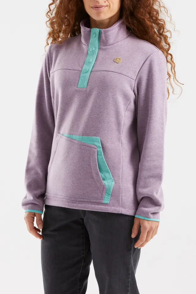 e9-plin-fleece-pullover-tulip-regular-fit image 1