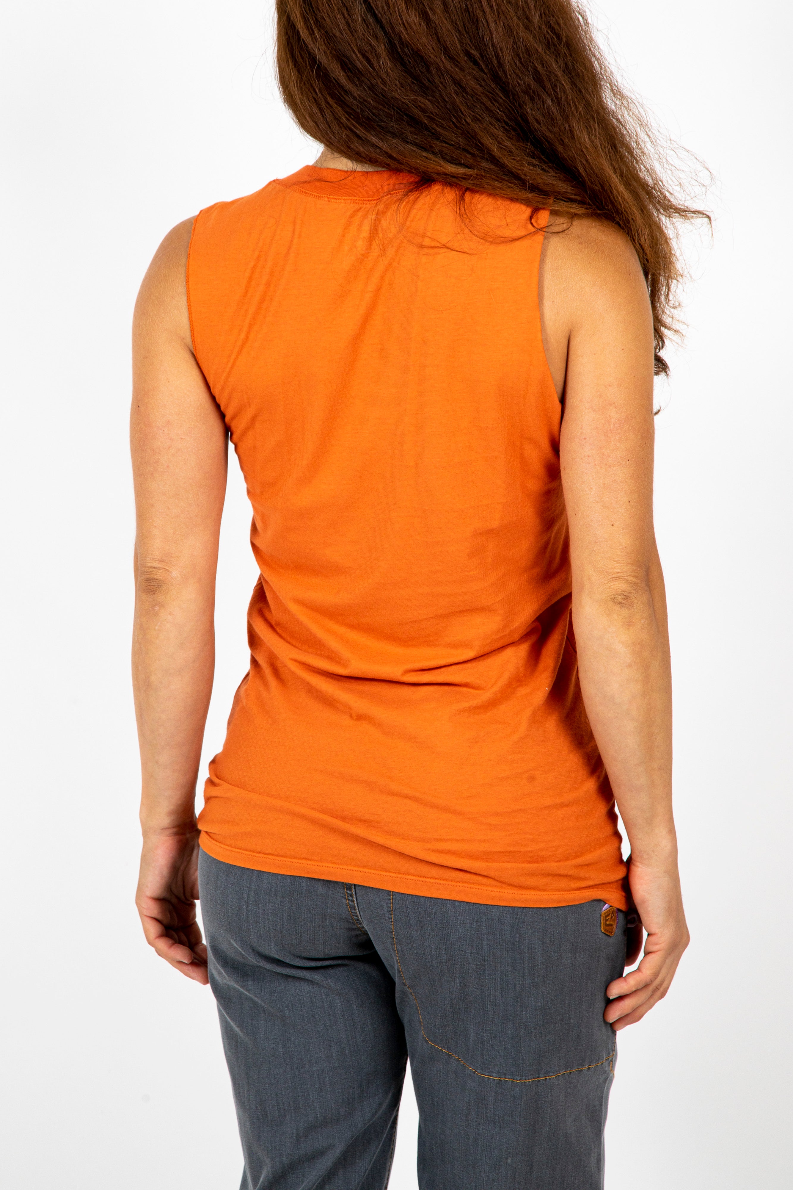 e9-miriam-tank-top-bio-baumwolle-saffron-gerippt image 2
