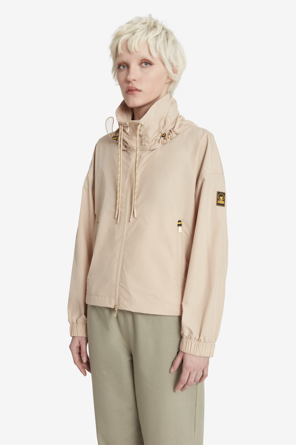ciesse-outdoor-lana-jacke-beige-damen-mit-kapuze-polyester image 2