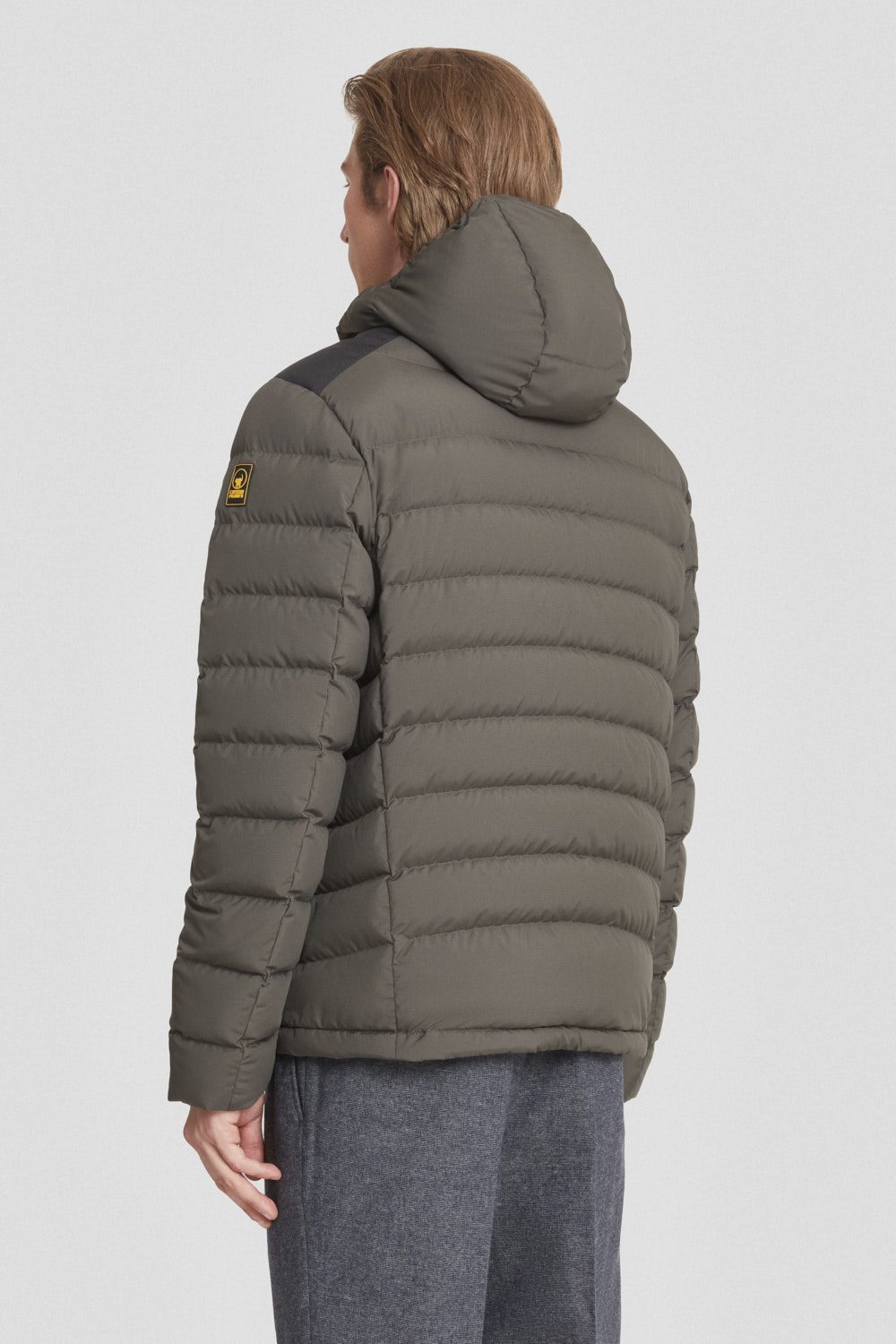 ciesse-piumini-daunenjacke-kurz-militarygr-n-kapuze image 4