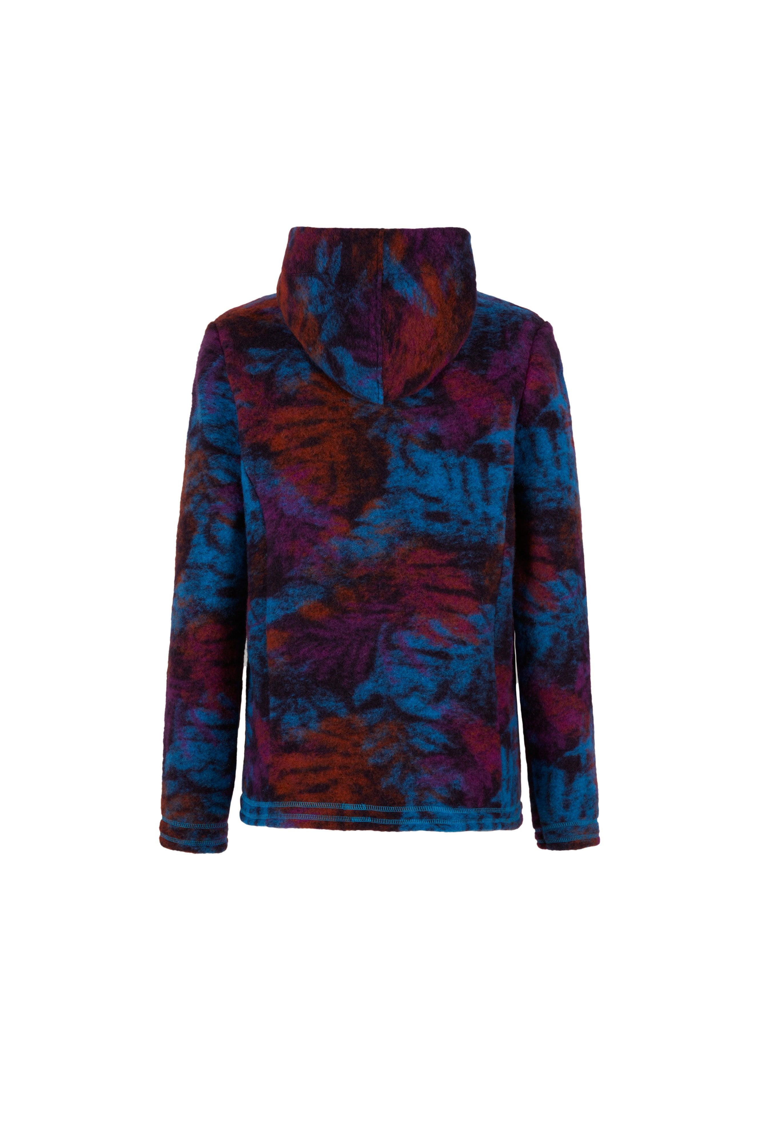 e9-astrid-hoodie-damen-emerald-wolle-gemustert image 6