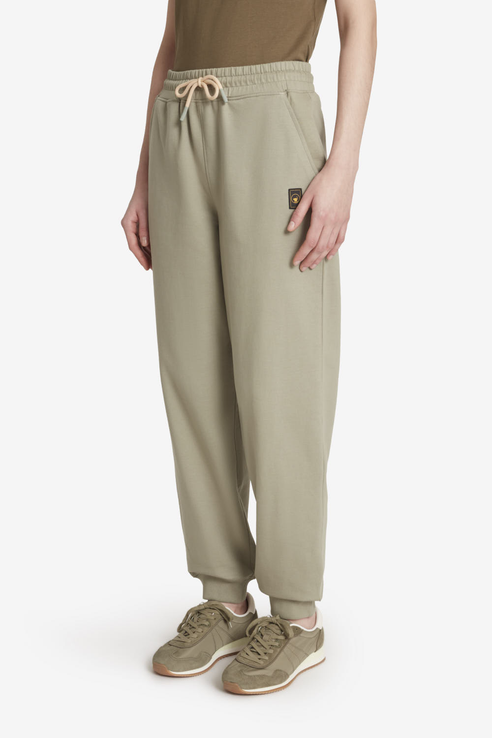 ciesse-outdoor-marilyn-baumwollhose-damen-gr-n-kordelzug image 2