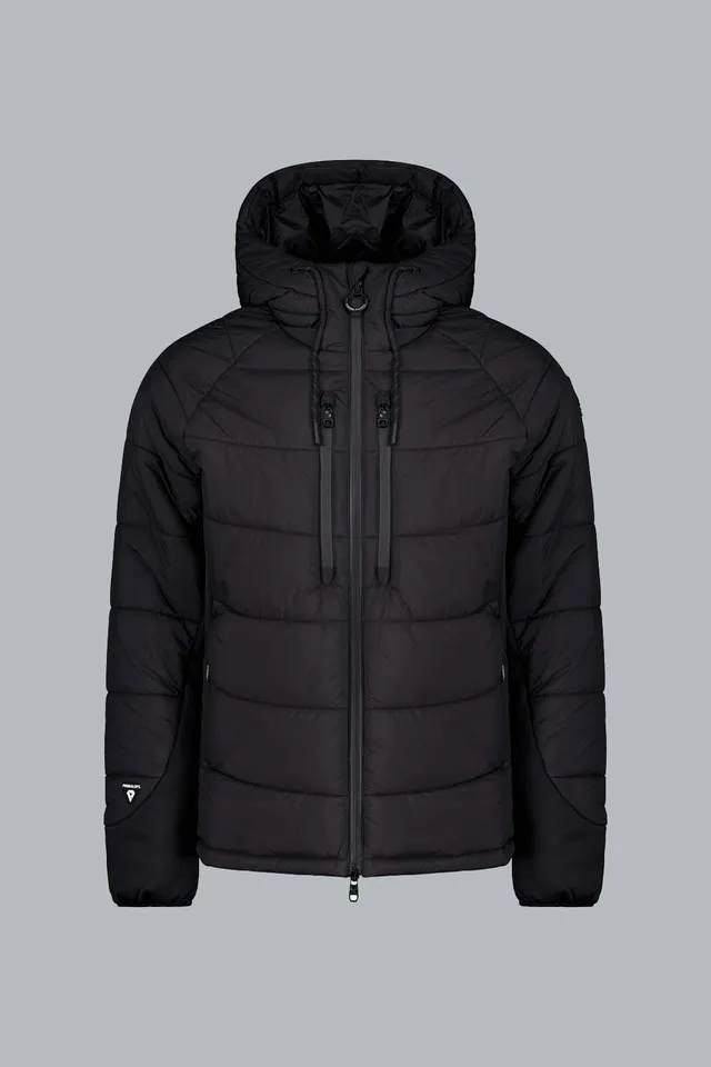 ciesse-outdoor-raiser-steppjacke-schwarz-primaloft-kapuze image 1