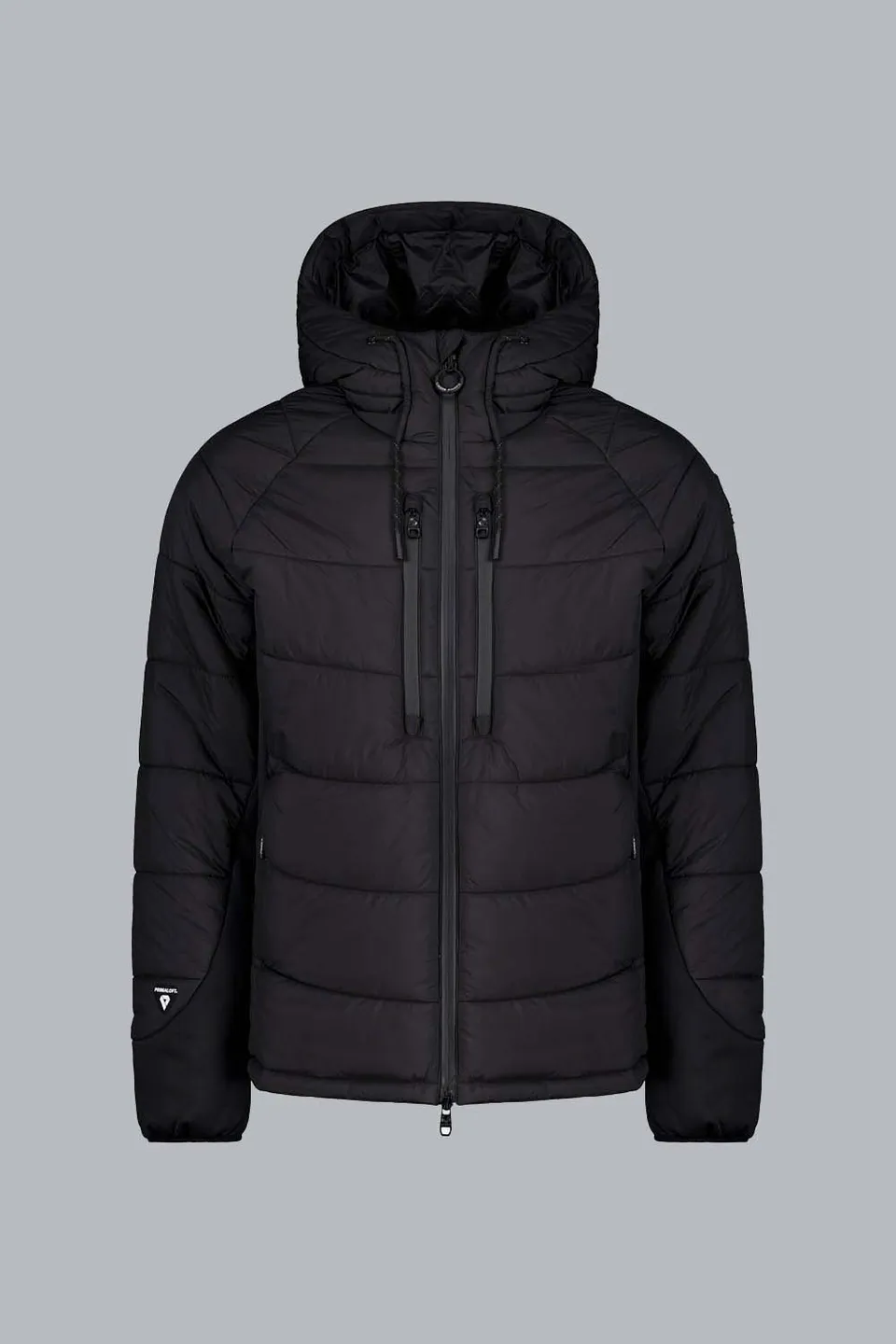 ciesse-outdoor-raiser-steppjacke-schwarz-primaloft-kapuze image 1