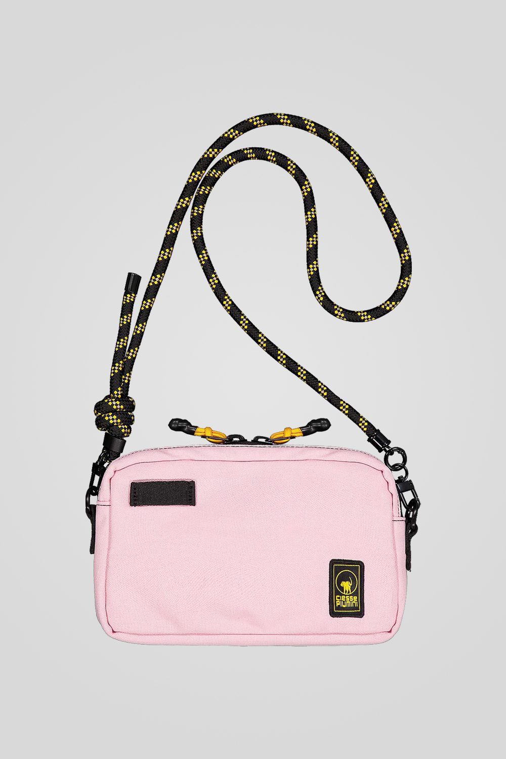 ciesse-outdoor-borse-e-zaini-bauchtasche-rosa-canvas-doppel-zip image 1