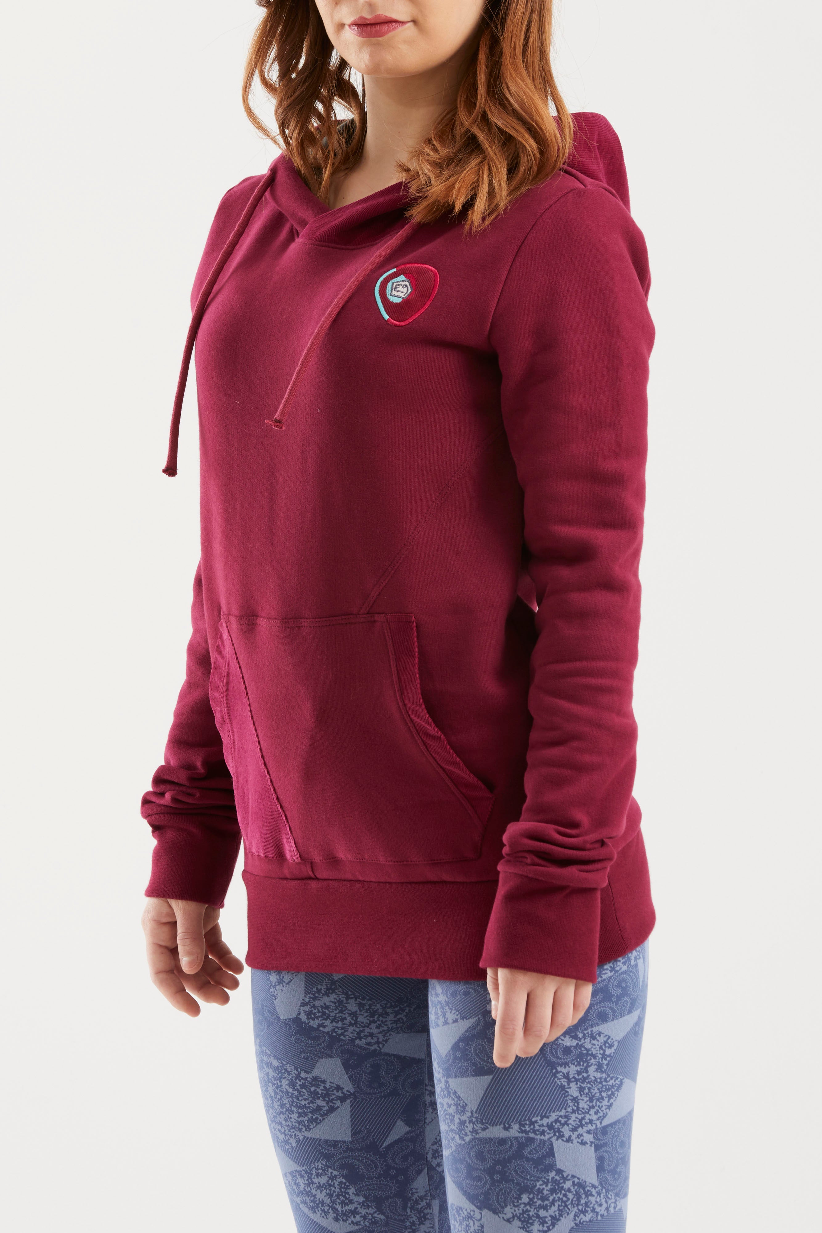e9-sula-fleece-damen-blue-night-baumwolle-regular image 1