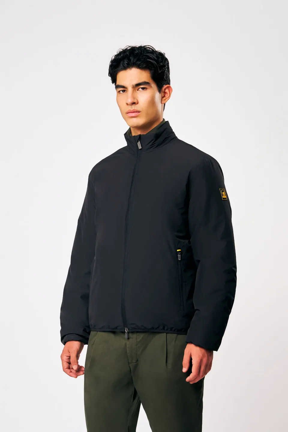 ciesse-outdoor-titano-bikerjacke-schwarz-wattiert-herren image 1