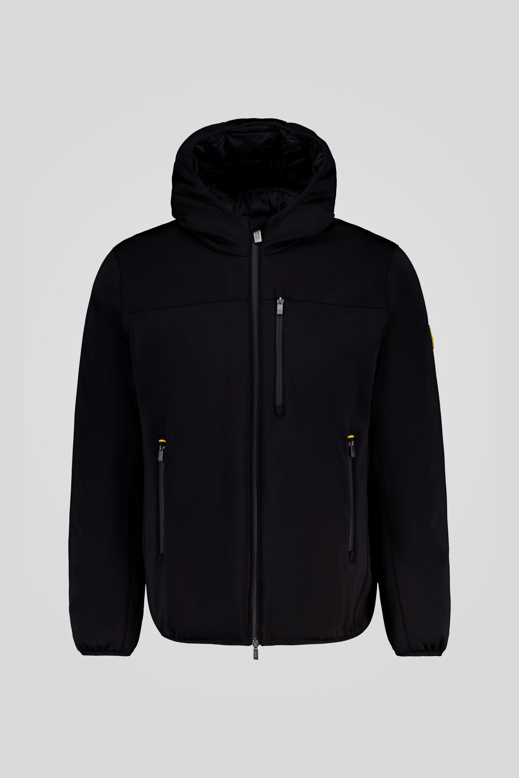 ciesse-outdoor-softshelljacke-kurz-schwarz-mit-kapuze image 5
