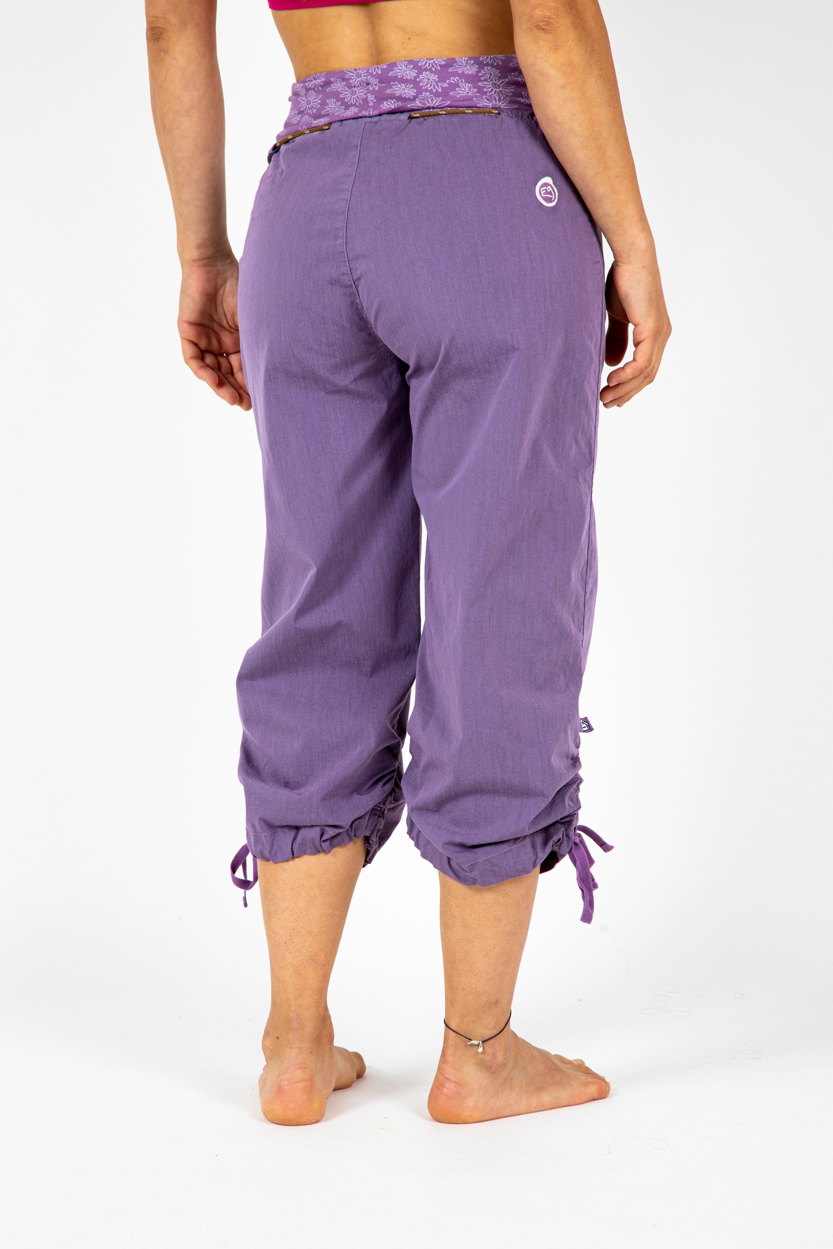 e9-n-cleo2-3-4-leggings-wisteria-bio-baumwolle-klettern image 2