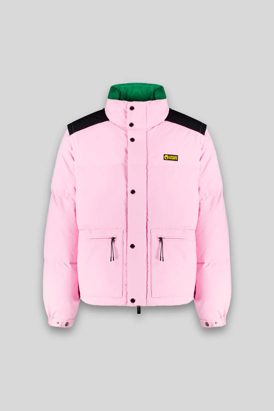 ciesse-dakota-daunenjacke-rosa-abnehmbare-rmel-recycelt image 1