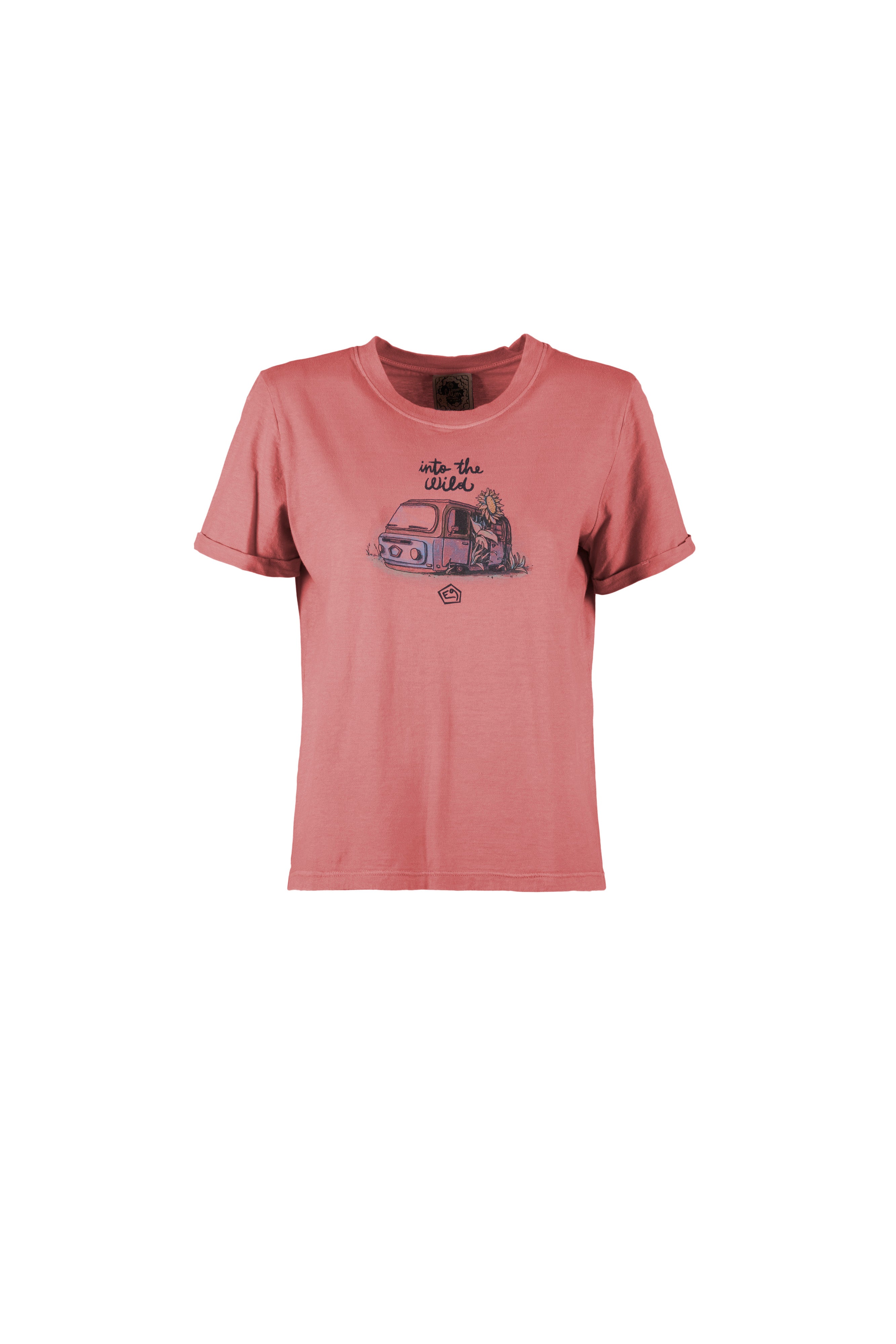 e9-wild-t-shirt-damen-flamingo-bio-baumwolle-print image 3