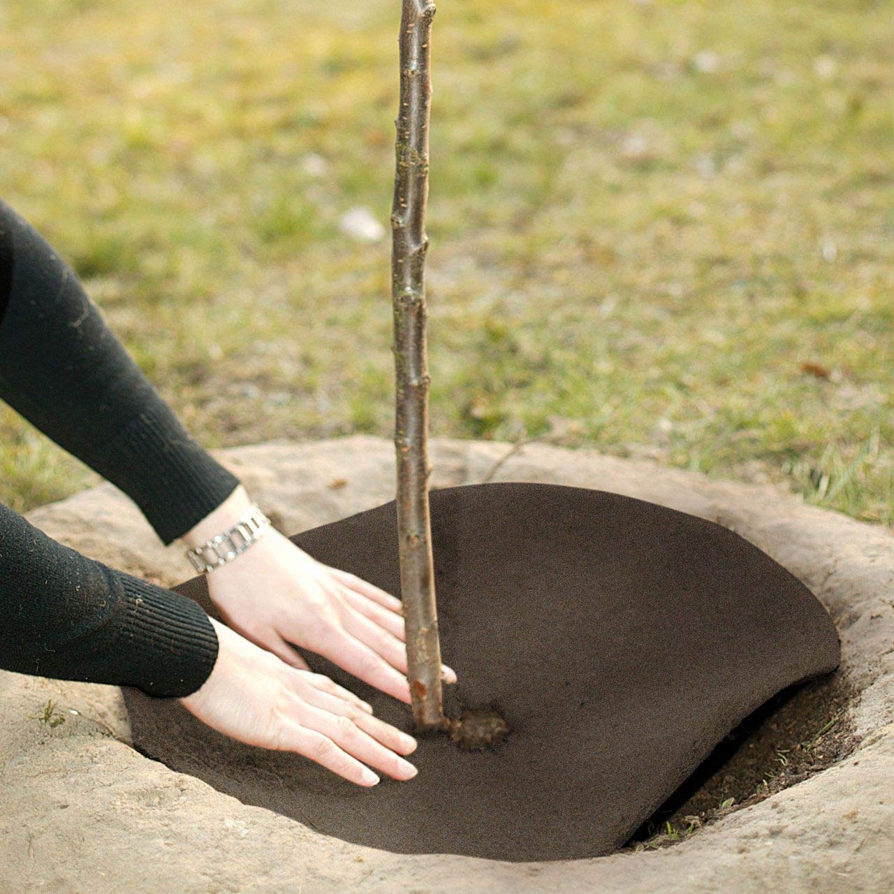 afp-mulchscheiben-kokos-abdeckscheibe-mulchscheibe-25cm-dunkelbraun image 3