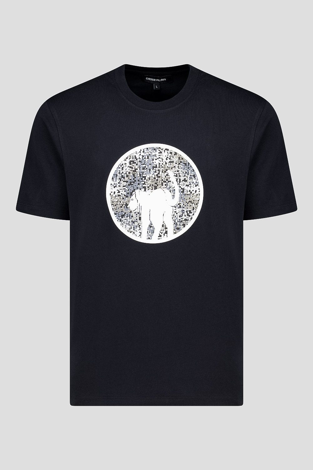 ciesse-outdoor-t-shirt-herren-schwarz-baumwolle-rundhals-print image 3