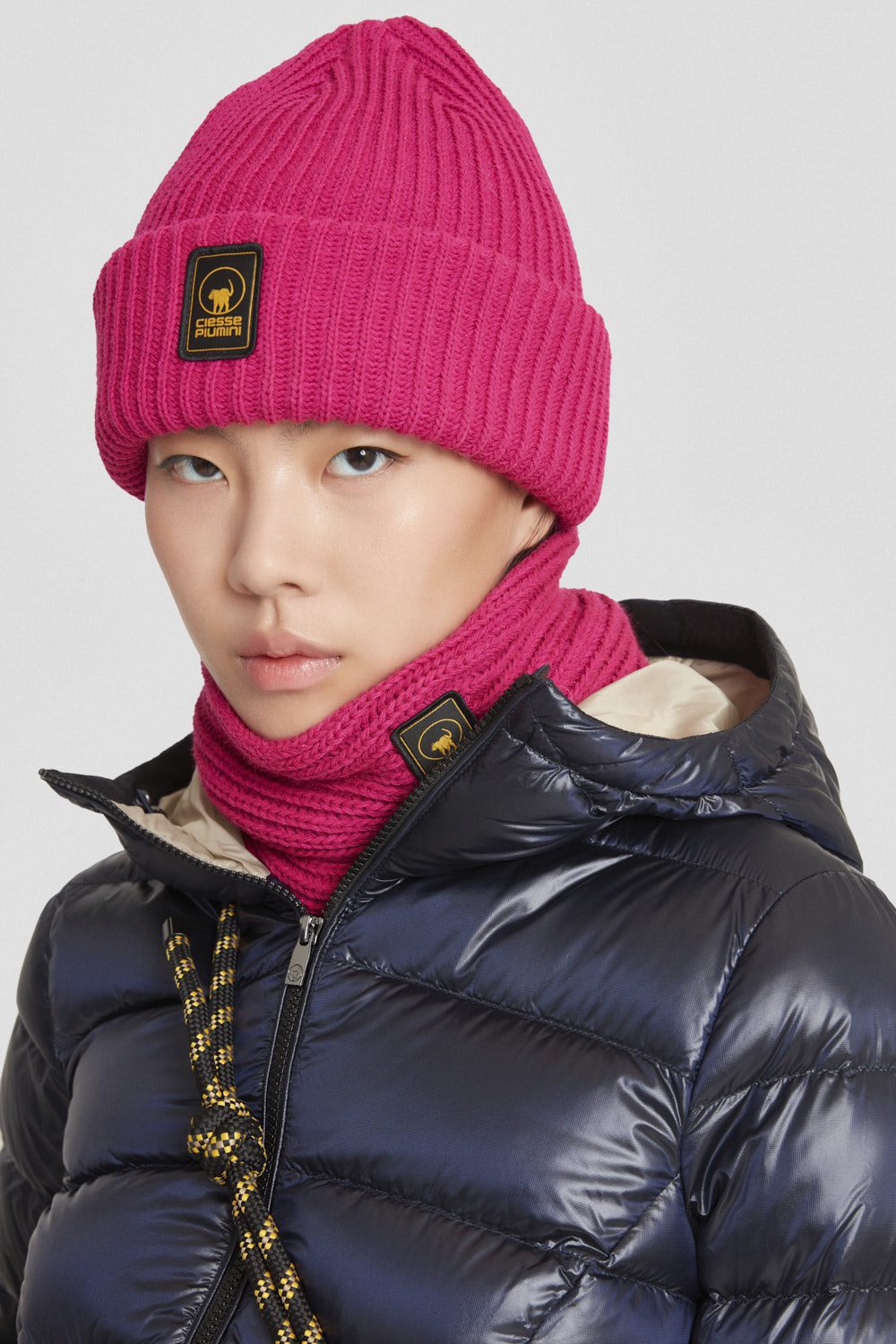 ciesse-outdoor-m-tze-fuchsia-rippstrick-beanie-unisex image 2