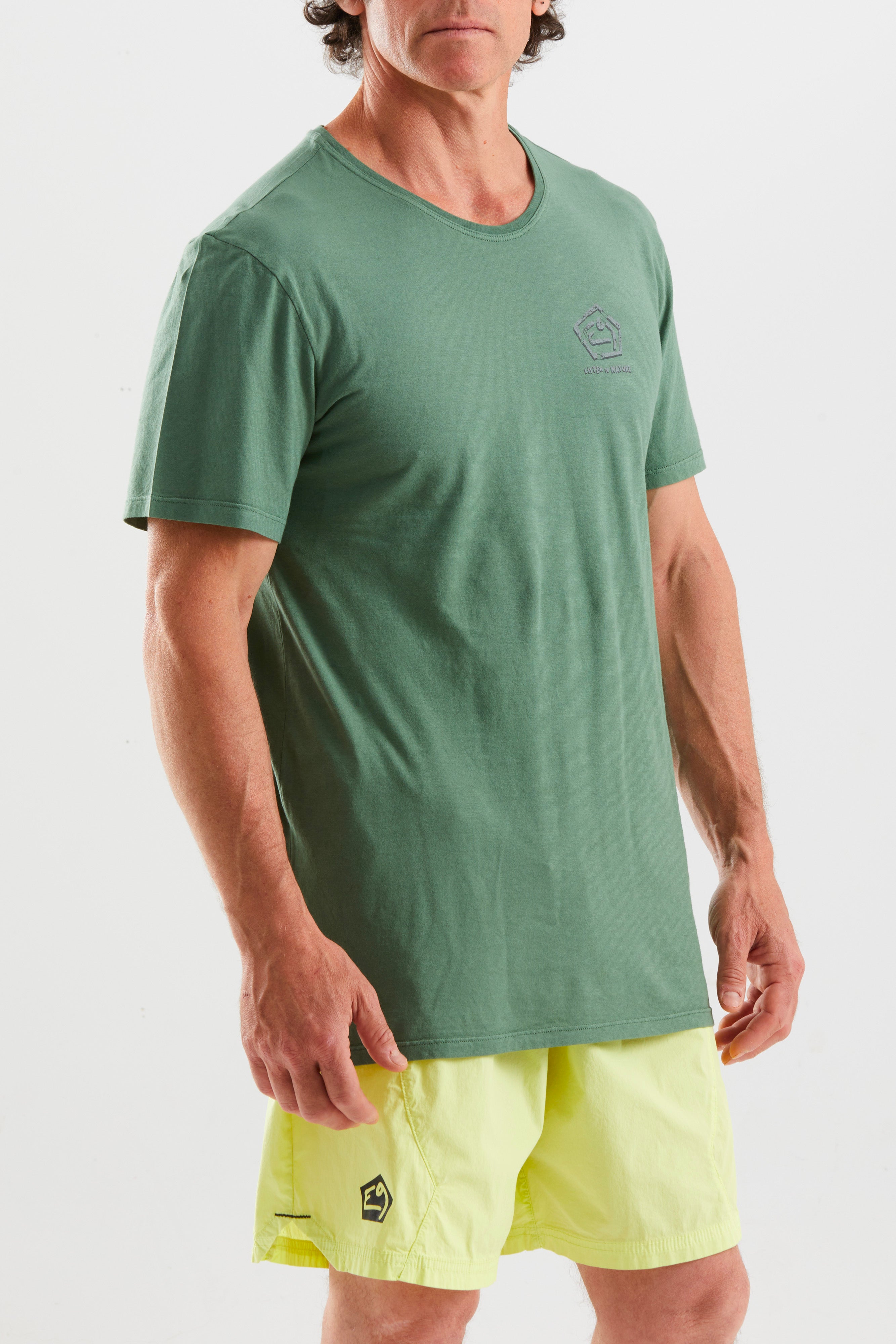 e9-sapiens-t-shirt-agave-829-gr-m-bio-baumwolle image 3