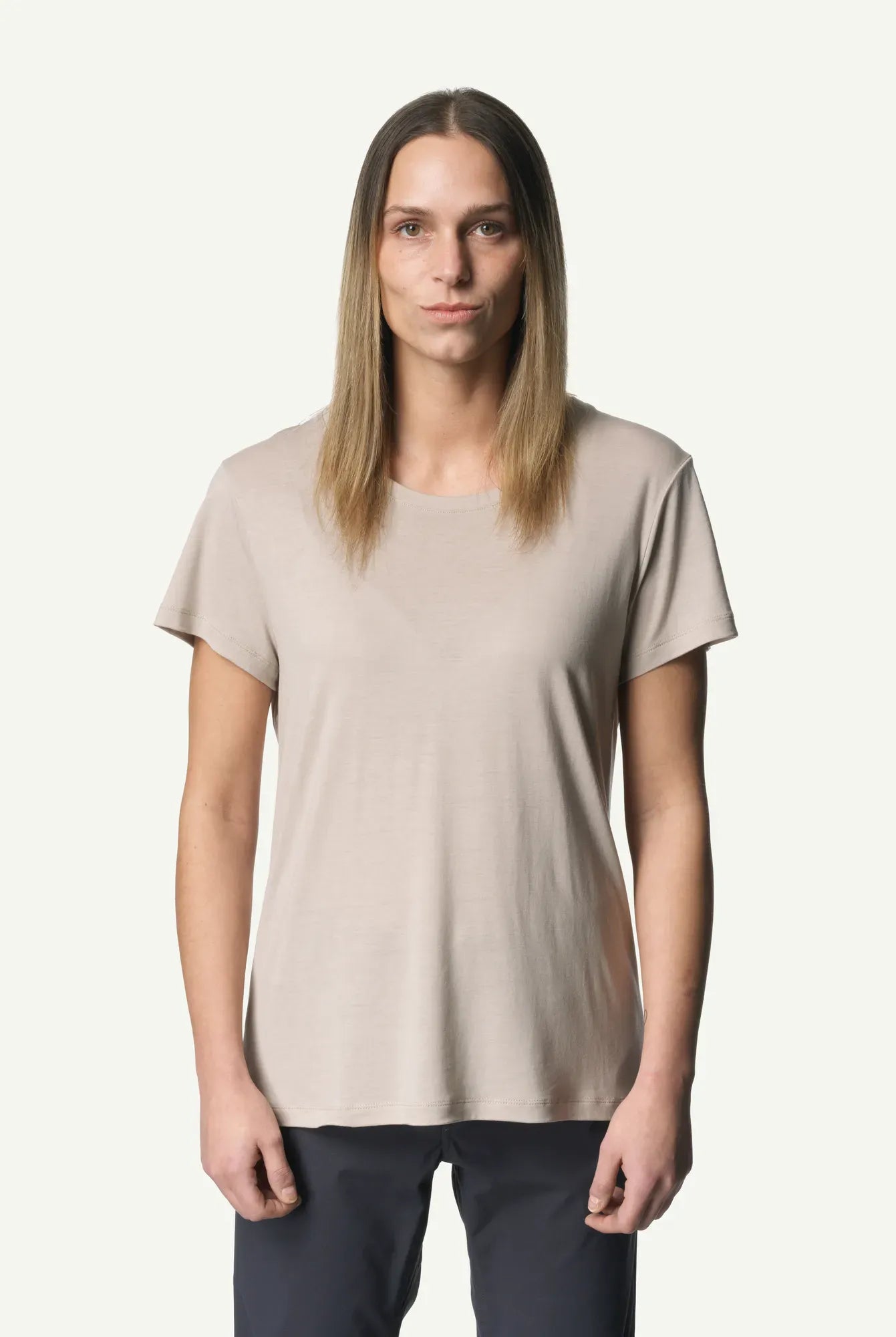 houdini-tree-tee-t-shirt-damen-true-black-tencel image 8