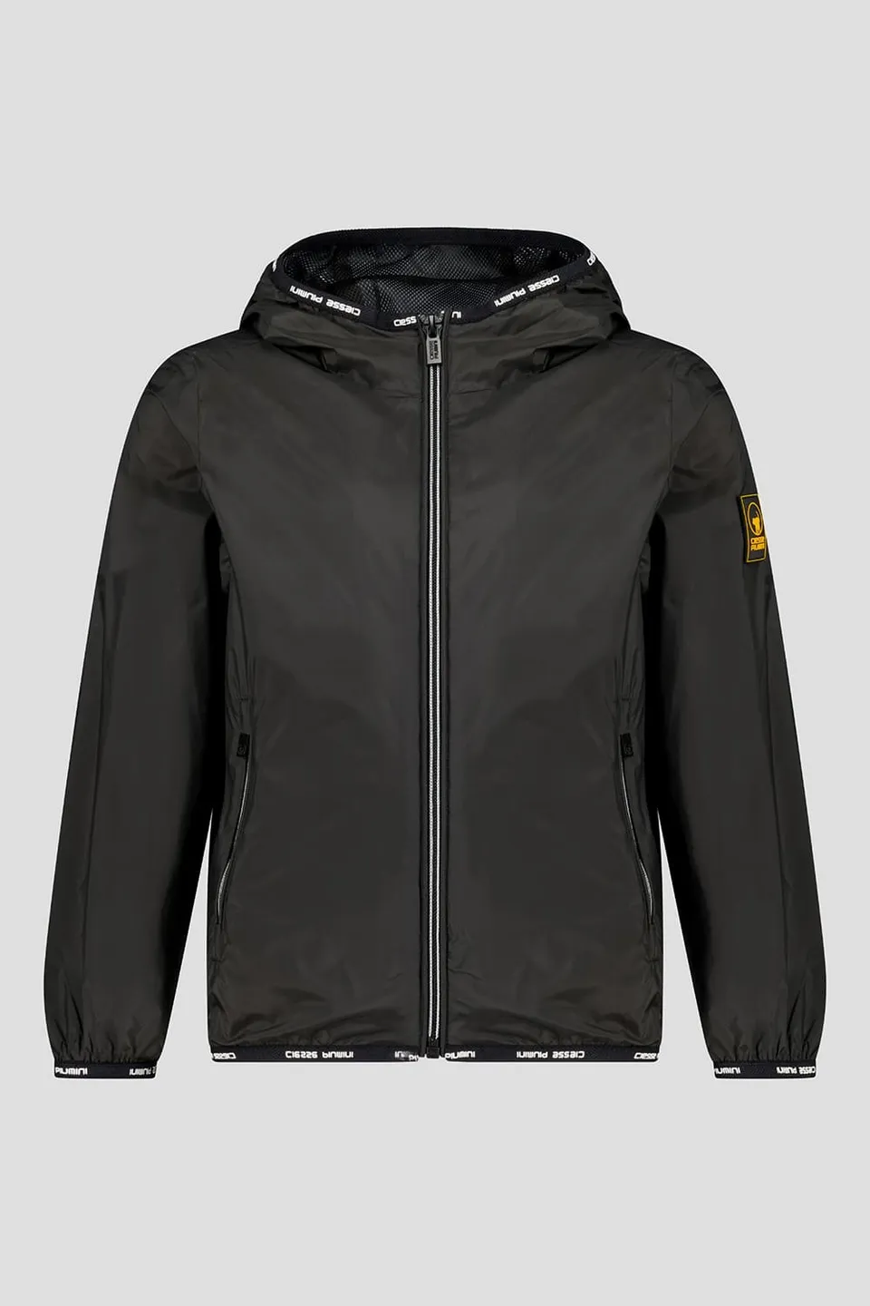 ciesse-outdoor-windjacke-schwarz-unisex-kapuze-wasserdicht image 1