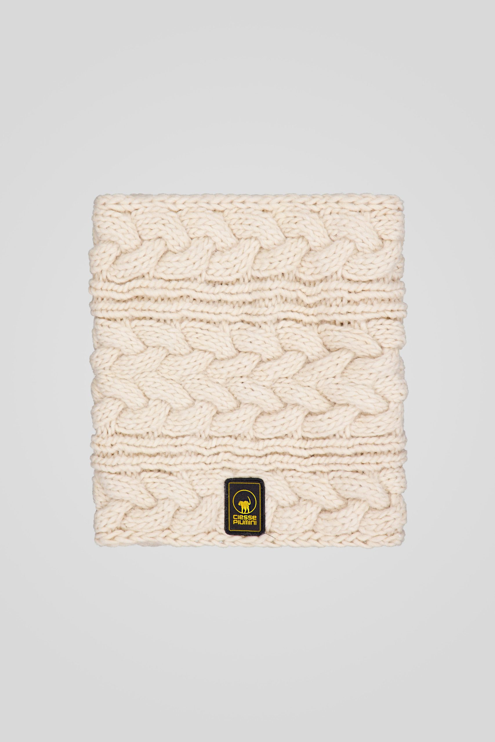 ciesse-halsw-rmer-loop-schal-beige-strick-wolle-alpaka image 1