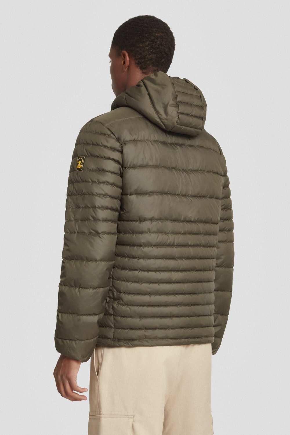 ciesse-outdoor-steppjacke-oliv-kapuze-recycelt image 4