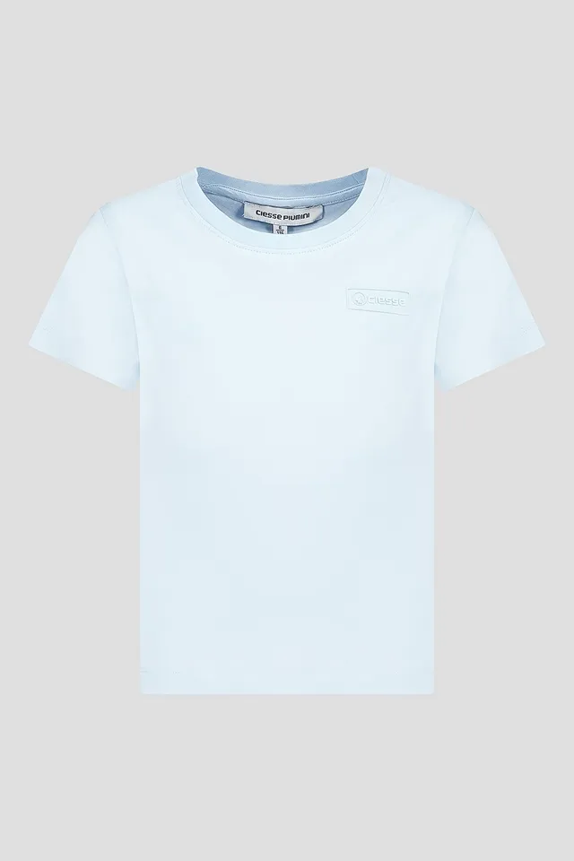 ciesse-outdoor-t-shirt-basic-daunenjacke-hellblau-baumwolle-m image 1