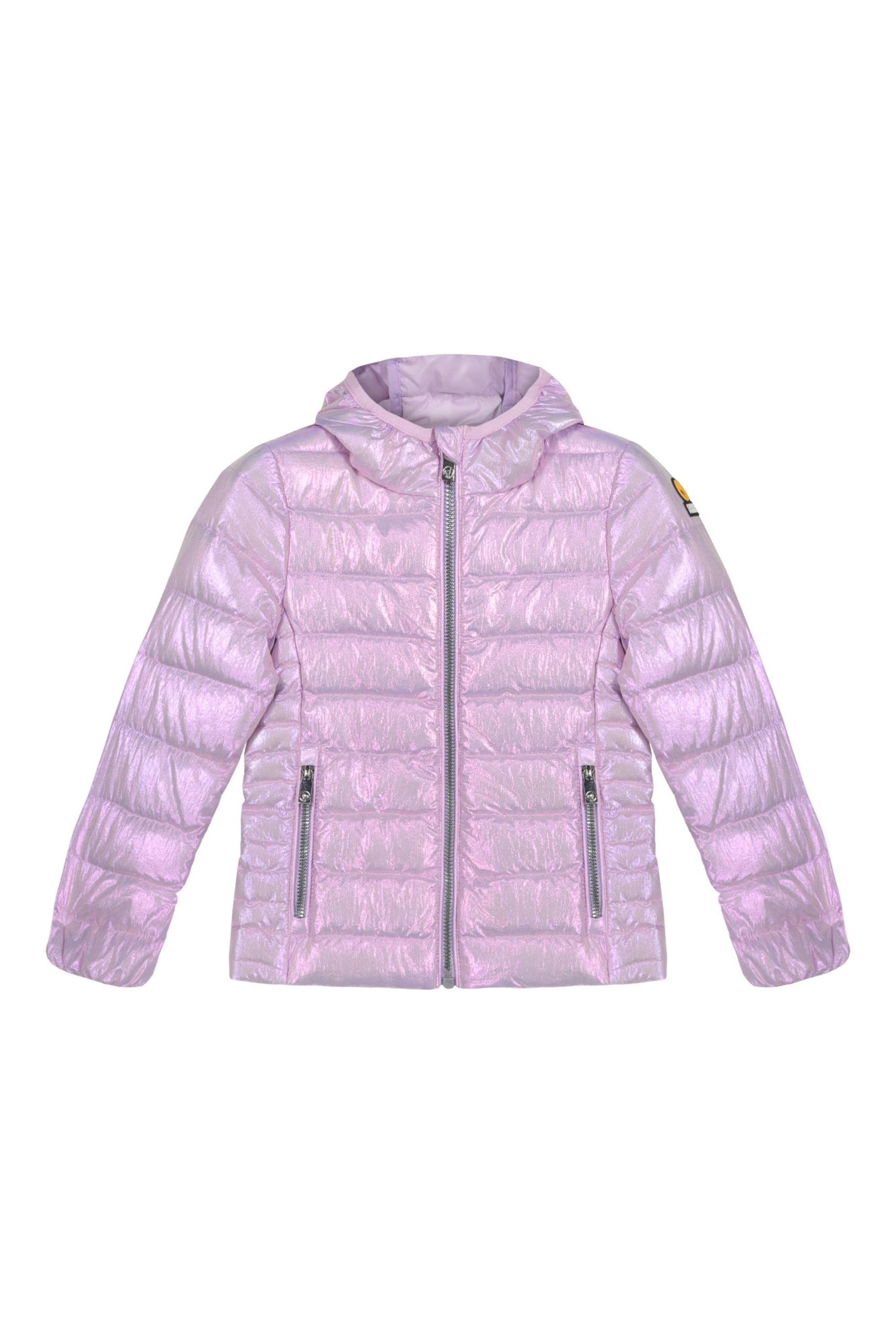 ciesse-piumini-carrie-baby-girl-daunenjacke-rosa-m-dchen-mit-kapuze image 1