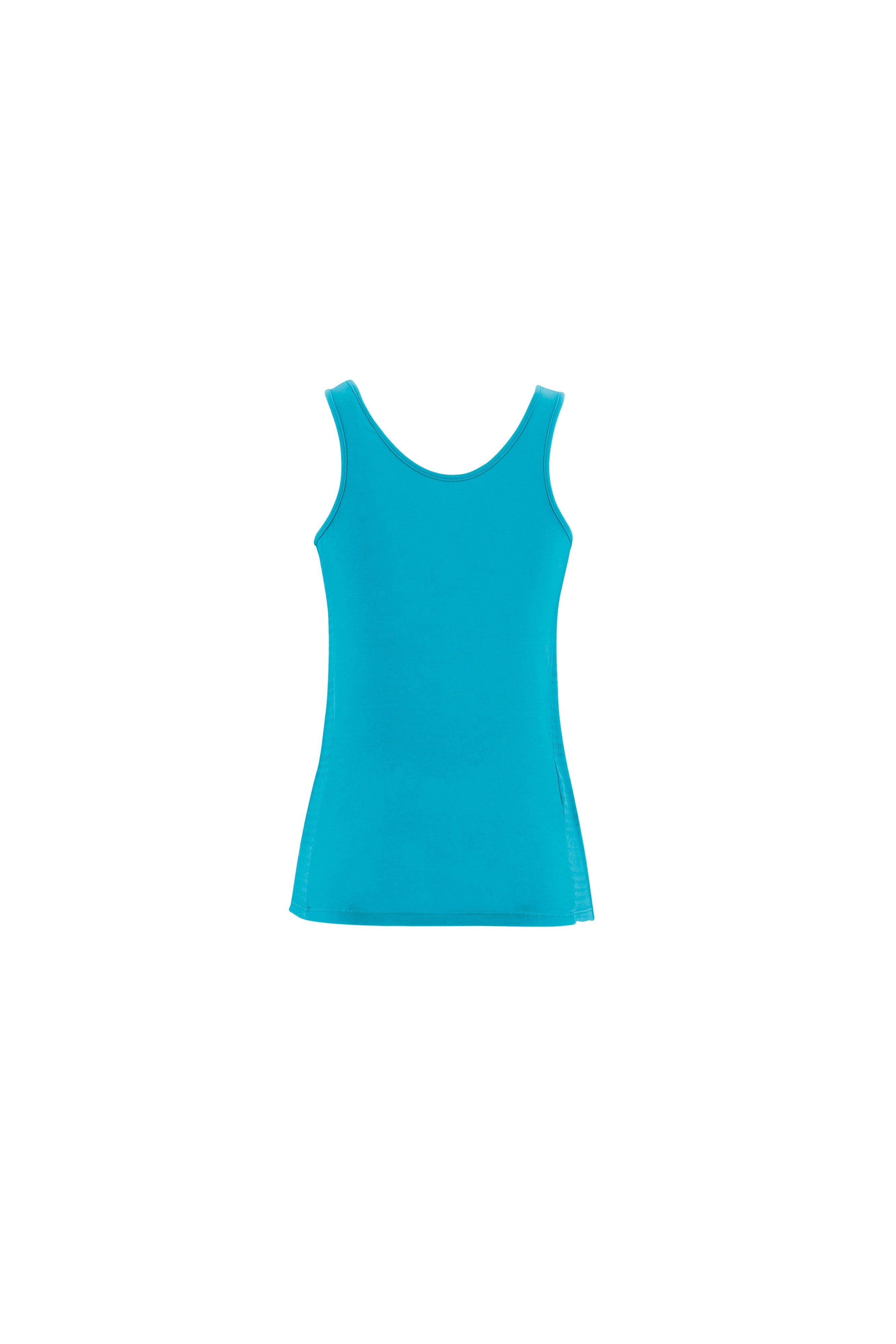 e9-koukla-tank-top-damen-green-lake-baumwolle-jacquard image 7