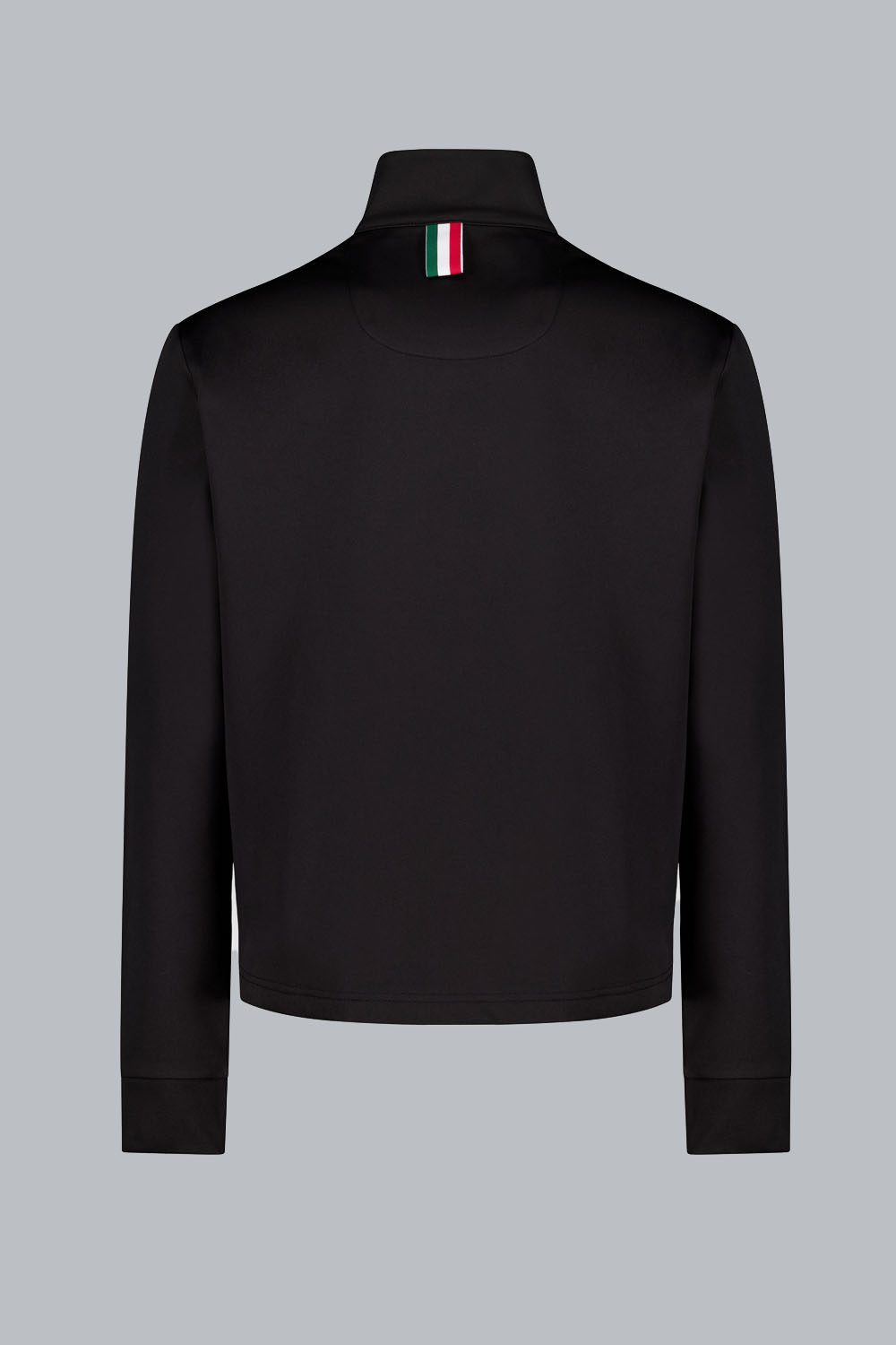 ciesse-outdoor-jandry-midlayer-schwarz-fleece-3-4-zip image 2