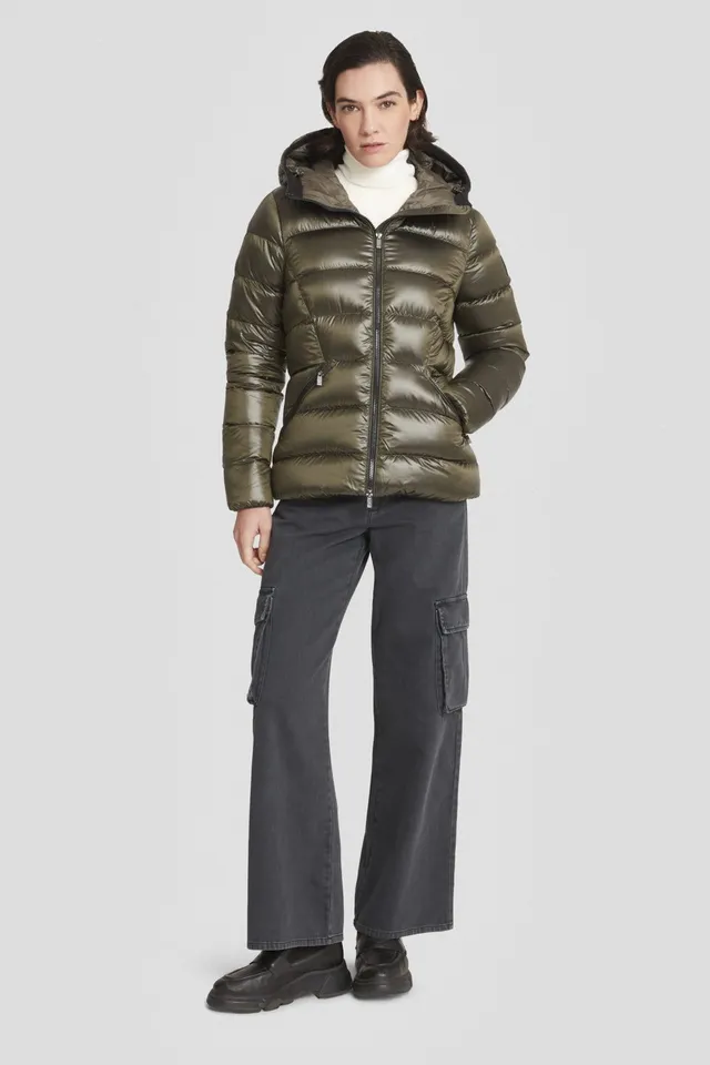 ciesse-outdoor-piumini-daunenjacke-gr-n-mit-kapuze-800-fill image 1