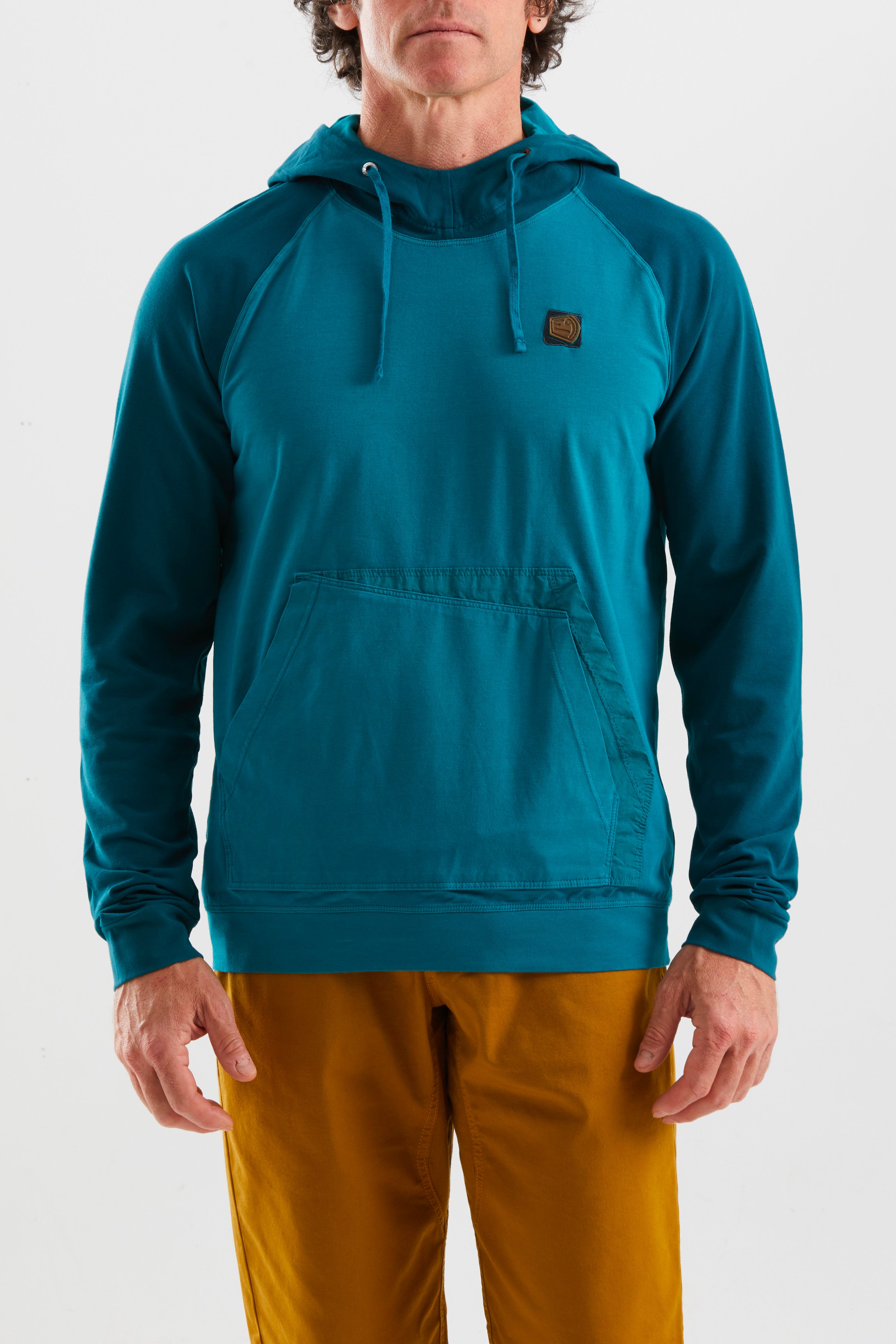 e9-squ-dub-hoodie-caramel-bio-baumwolle-regular image 2