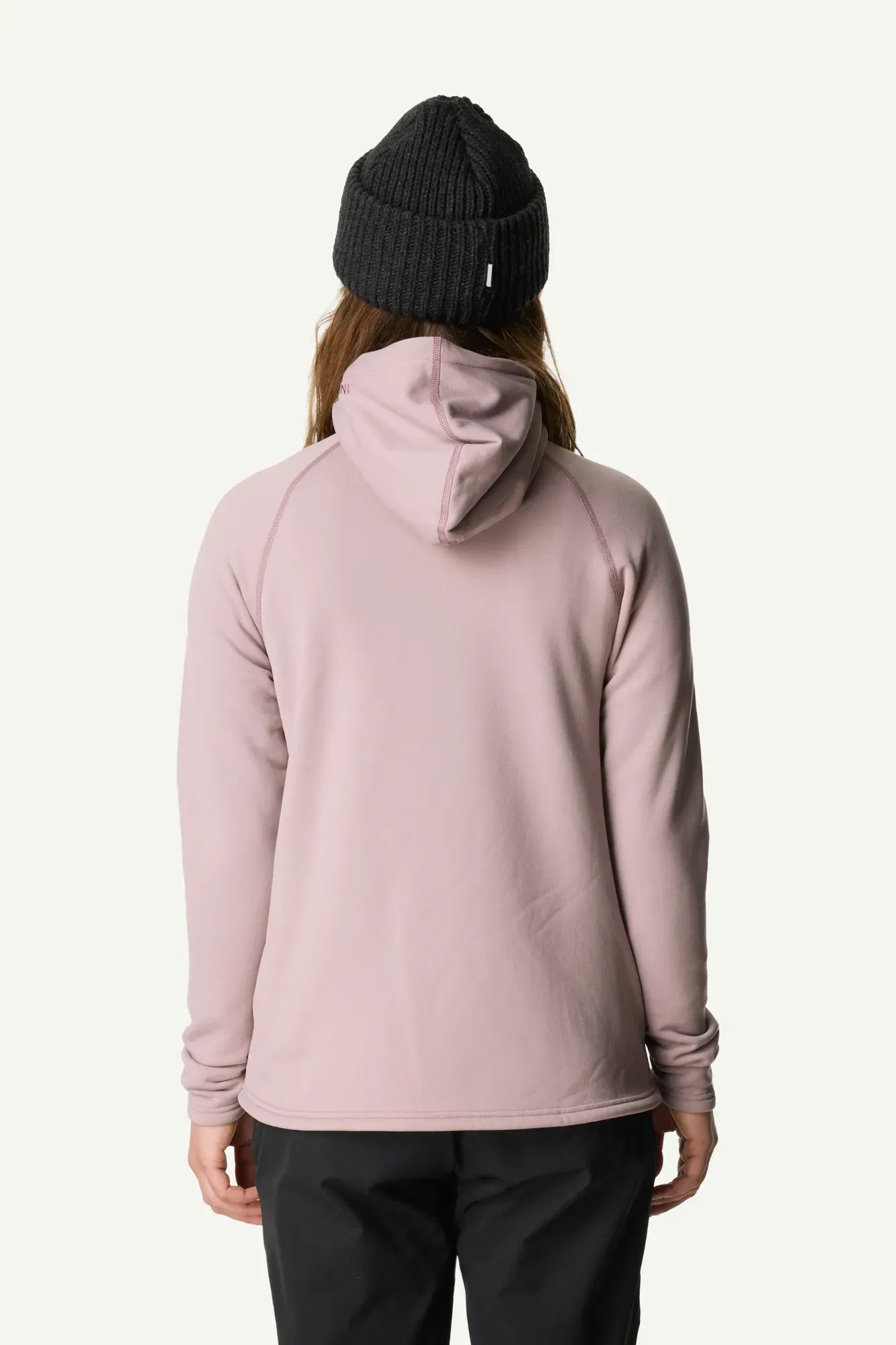 houdini-power-up-houdi-damen-hoodie-true-black-polartec-fleece image 3