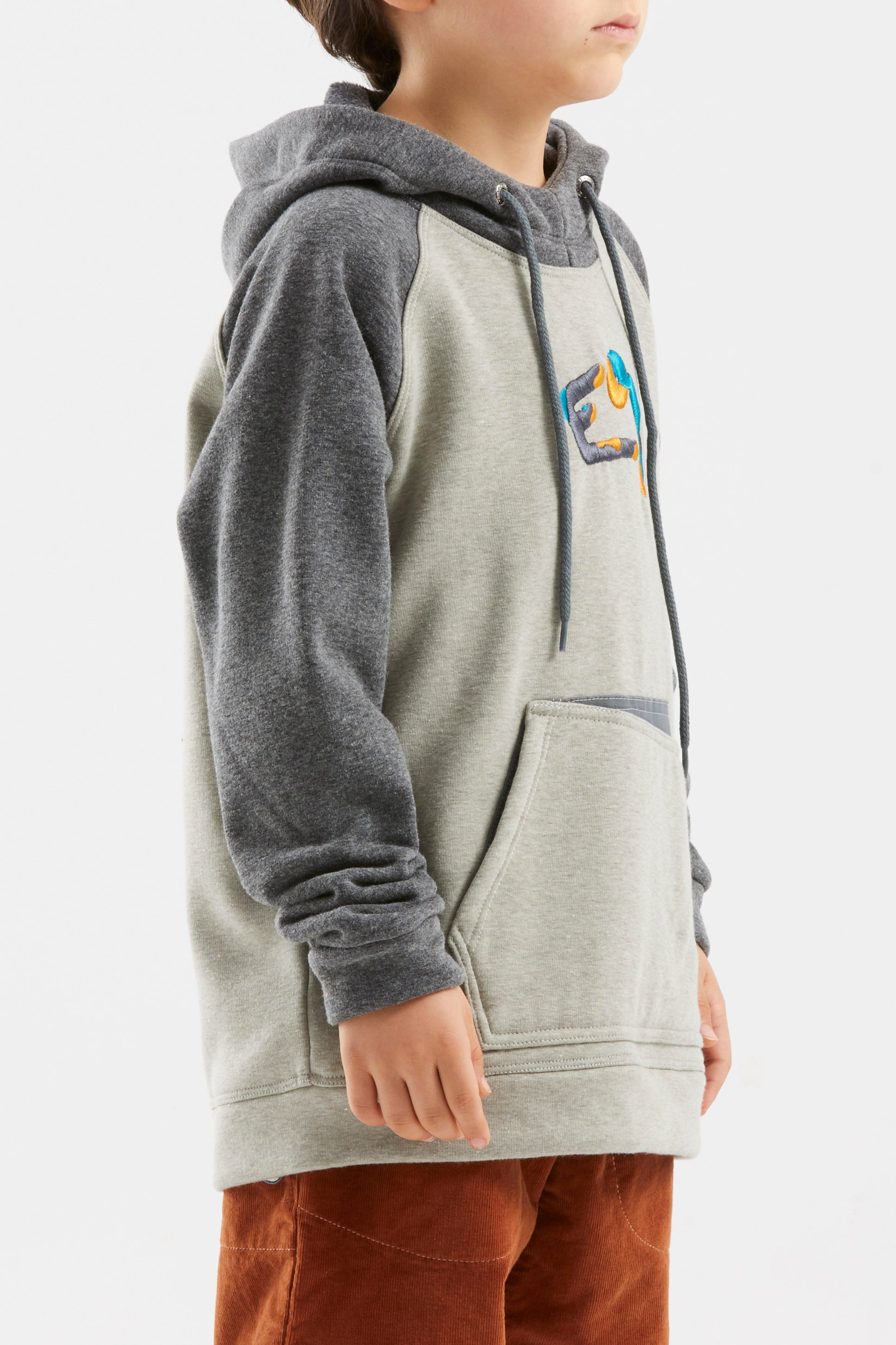 e9-b-squart-kinder-hoodie-curry-fleece-hoodie image 3