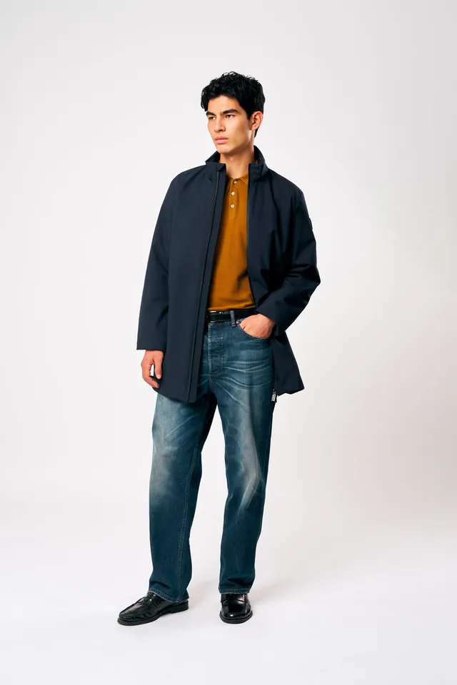 ciesse-outdoor-alfie-winterjacke-herren-blau-wattiert image 1