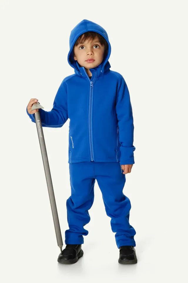 houdini-pow-fleecehose-kinder-tribe-blue image 1