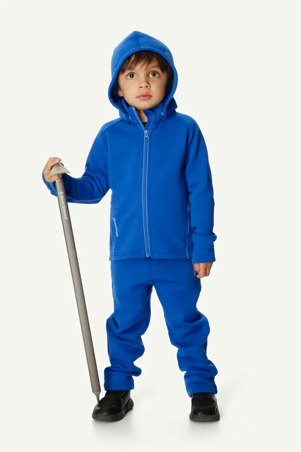 houdini-pow-fleecehose-kinder-tribe-blue image 1