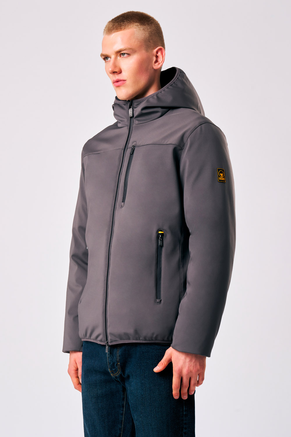 ciesse-jayden-3-0-softshelljacke-herren-grau-mit-kapuze image 2