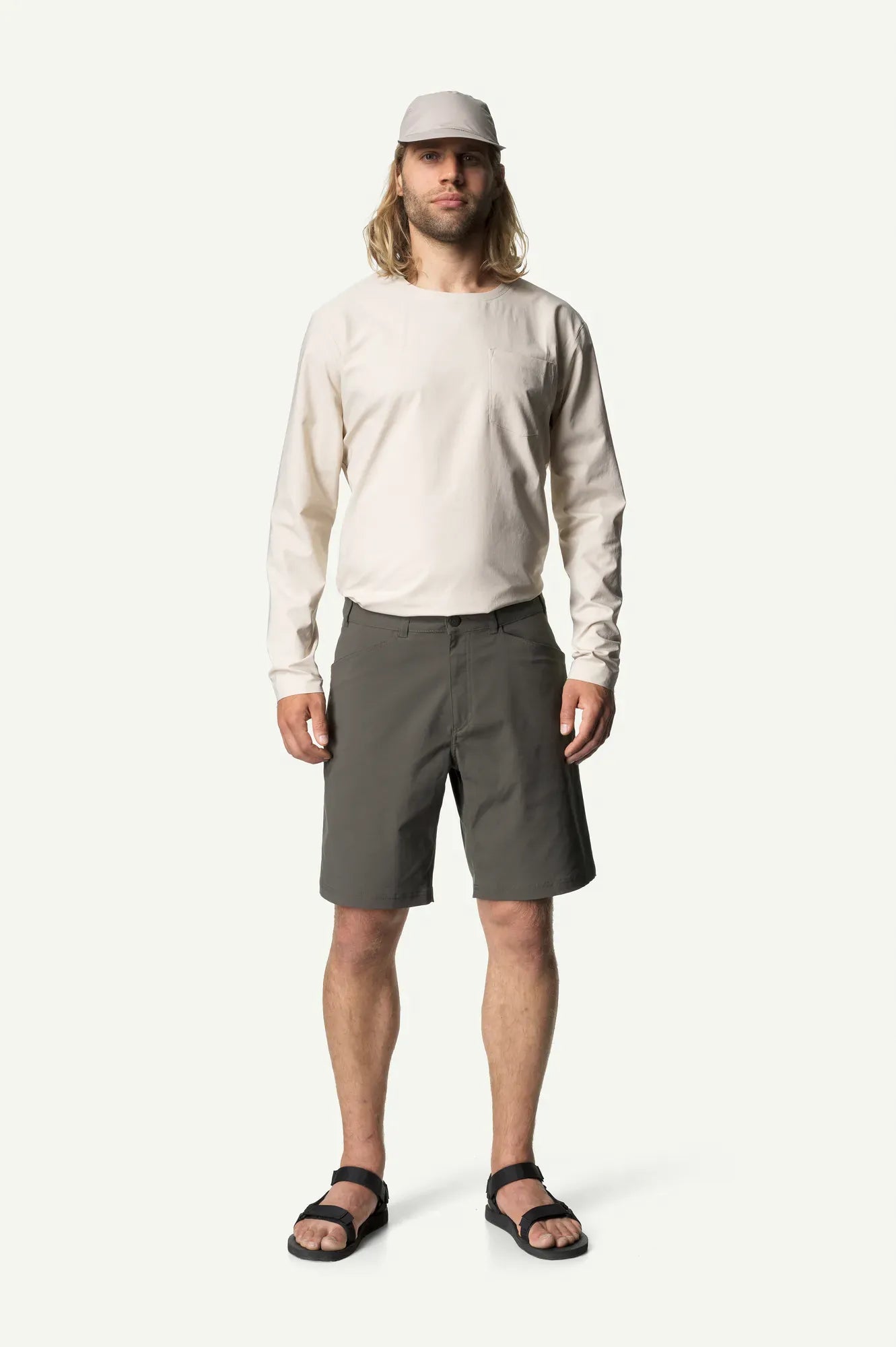 houdini-dock-m-s-dock-shorts-true-black-wandershorts image 1